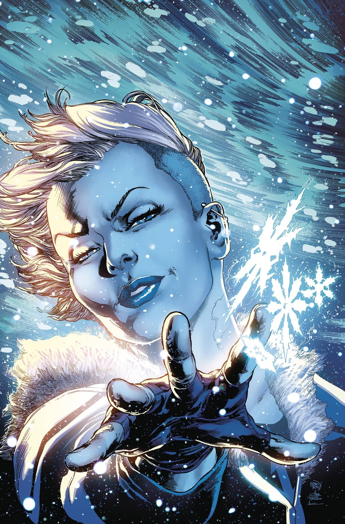 JUSTICE LEAGUE OF AMERICA KILLER FROST REBIRTH #1 COVER
