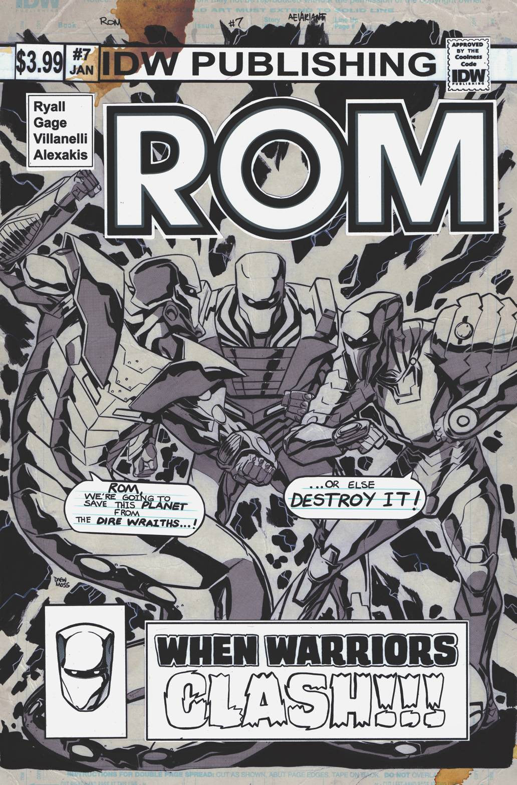 ROM #7 ARTIST ED VAR COVER