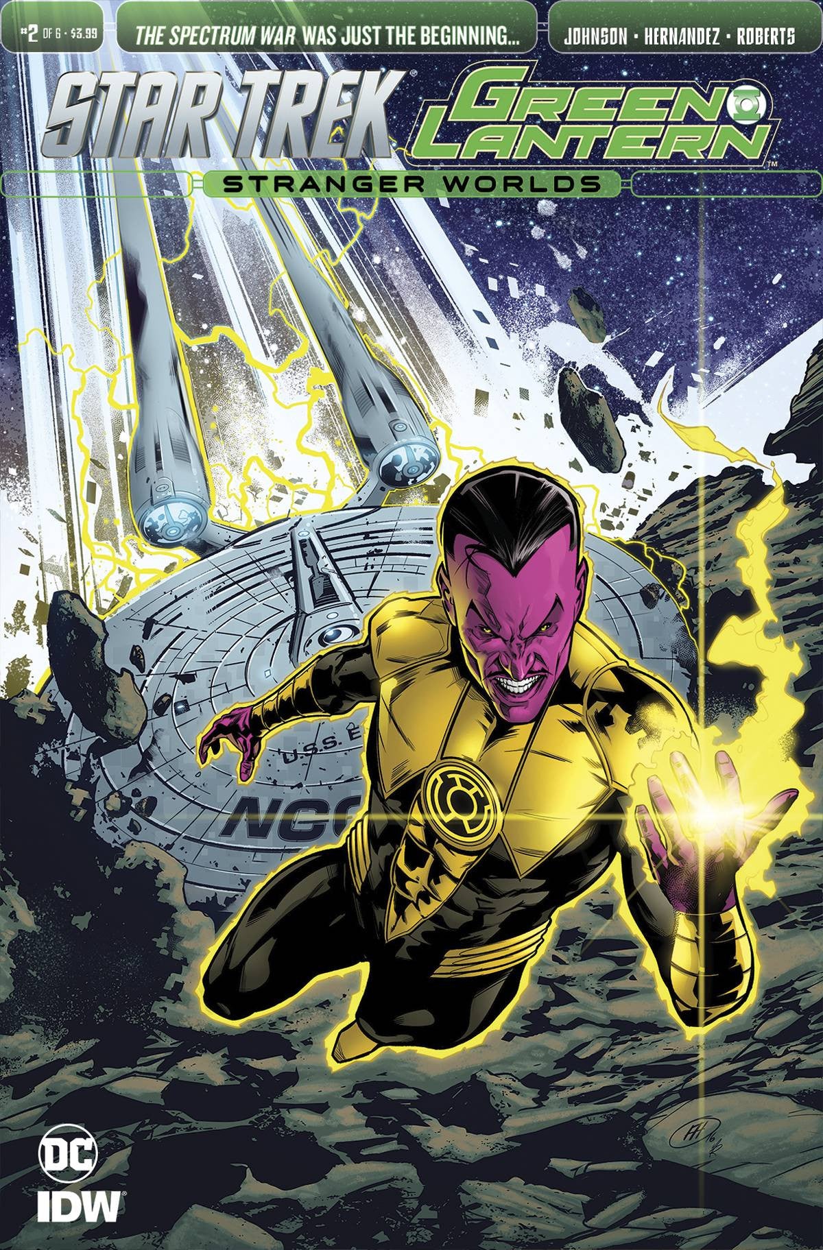 STAR TREK GREEN LANTERN VOL 2#2 COVER