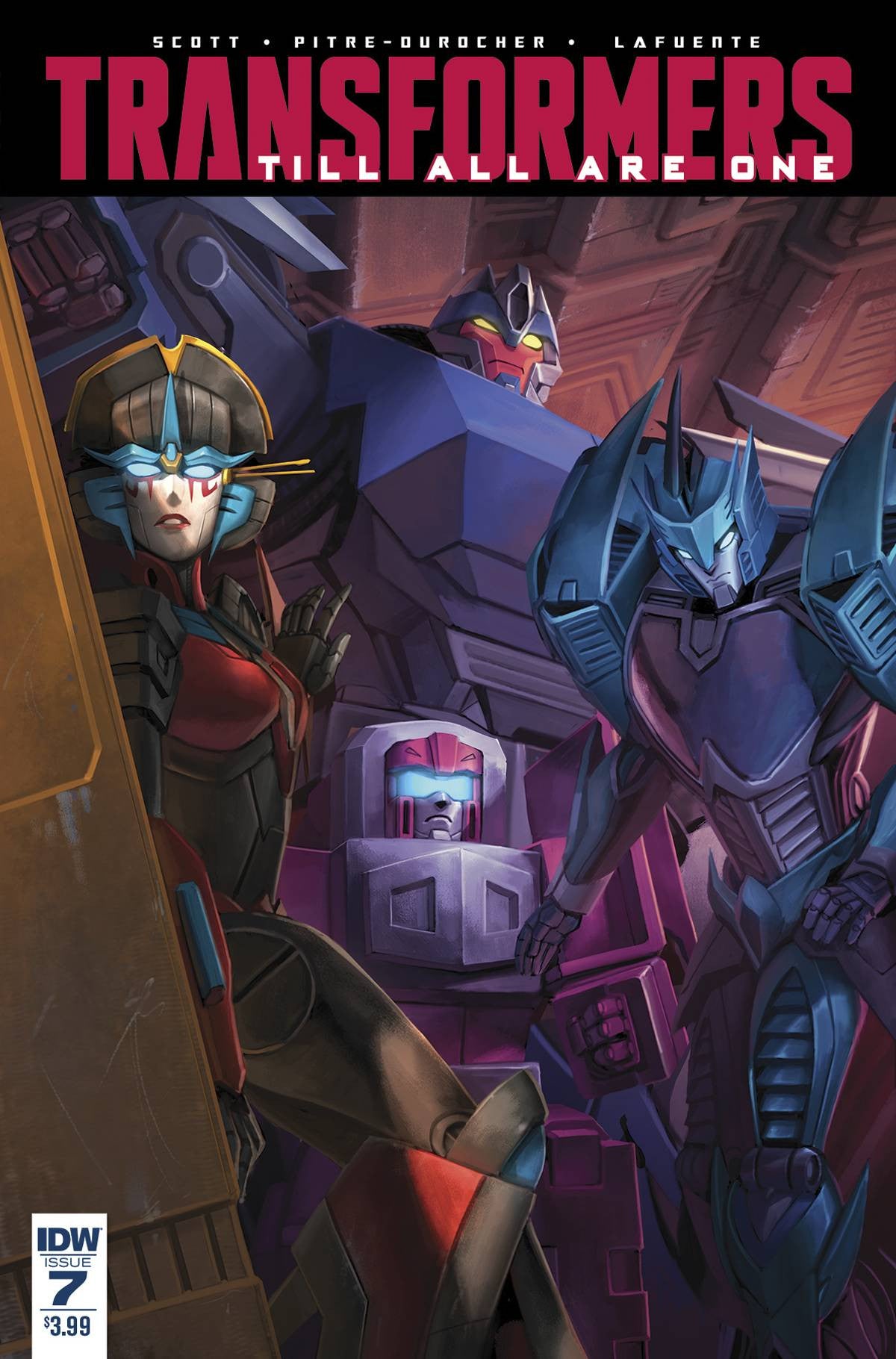 TRANSFORMERS TILL ALL ARE ONE #7 COVER