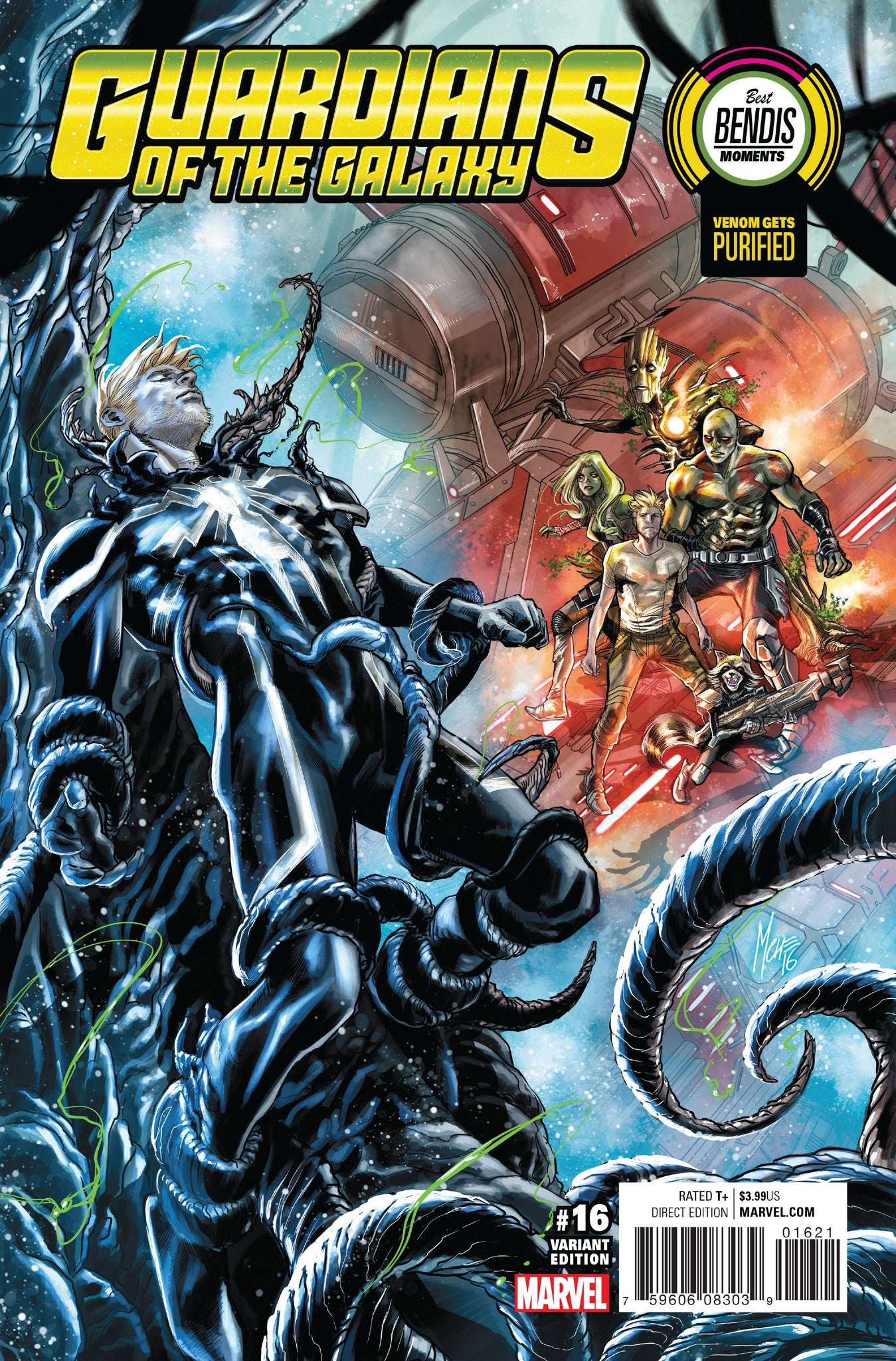 GUARDIANS OF GALAXY #16 BEST BENDIS MOMENTS VAR COVER