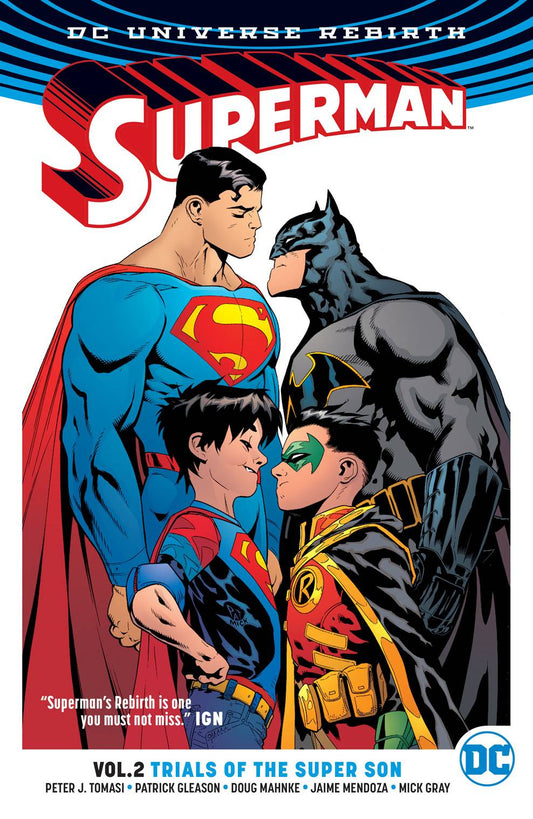 SUPERMAN TP VOL 02 TRIALS OF THE SUPER SON (REBIRTH) COVER