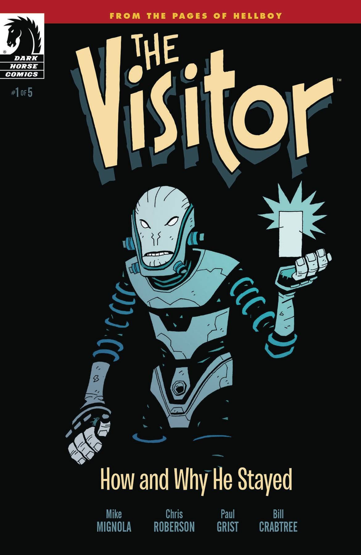 VISITOR HOW AND WHY HE STAYED #1 (OF 5) COVER