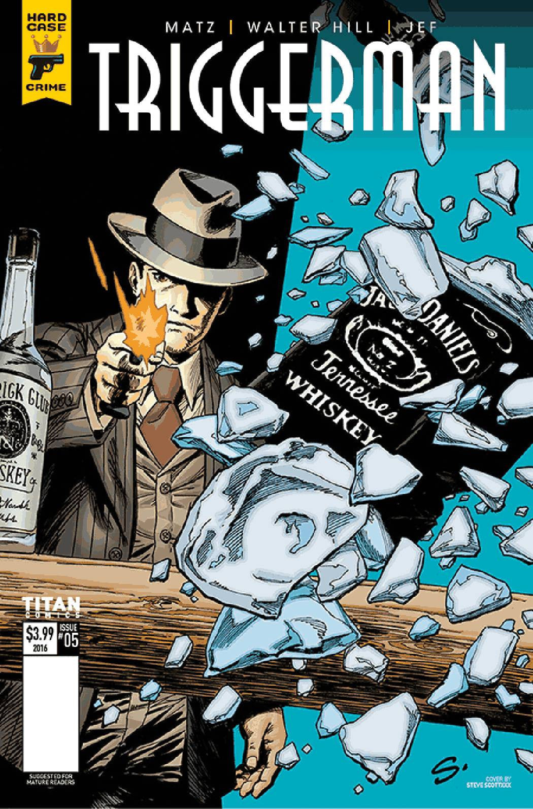 HARD CASE CRIME TRIGGERMAN #5(OF 5) CVR C SCOTT (MR) COVER