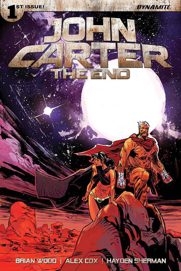 JOHN CARTER THE END #1 CVR A BROWN COVER