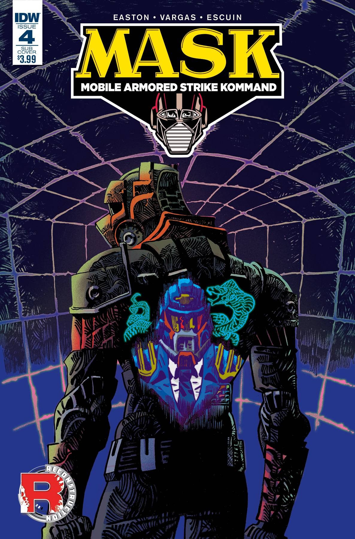 MASK MOBILE ARMORED STRIKE KOMMAND #4 SUB VAR A COVER