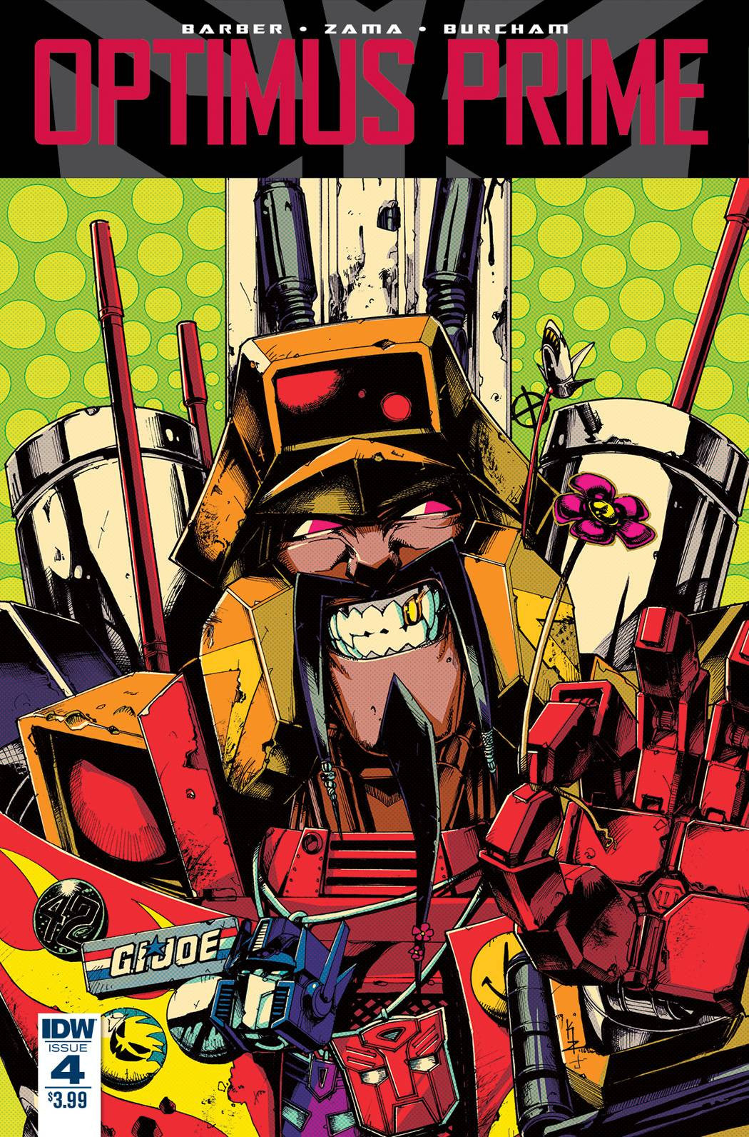 OPTIMUS PRIME #4 COVER