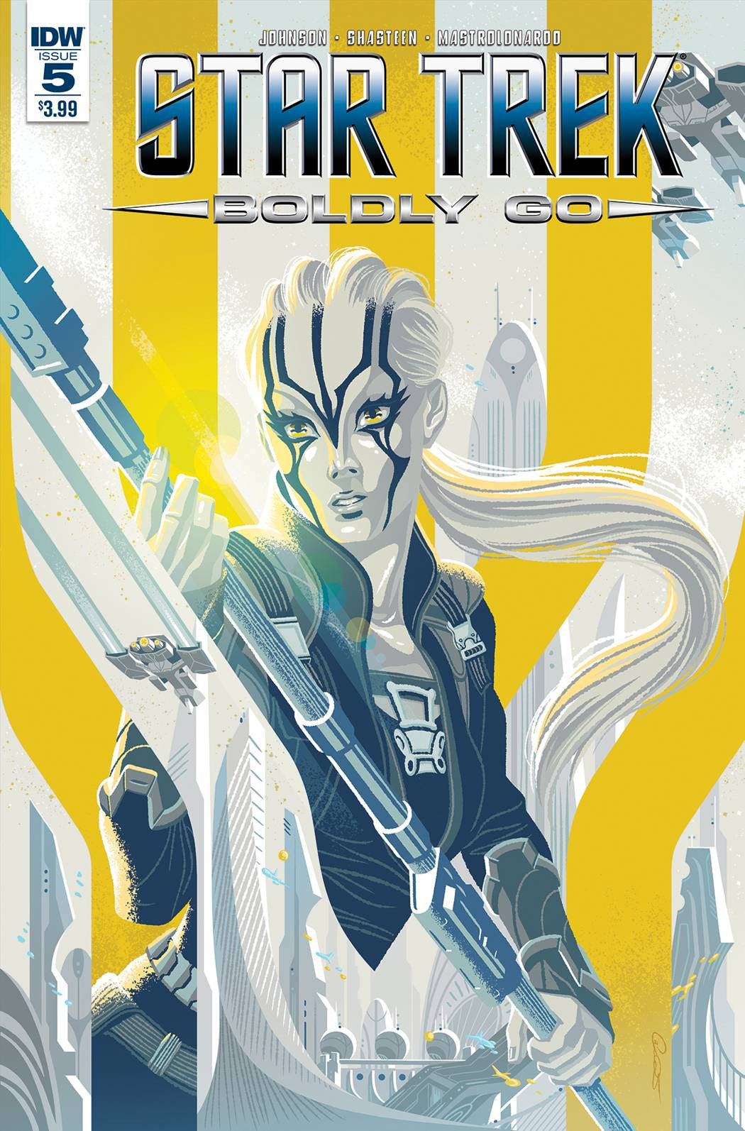 STAR TREK BOLDLY GO #5 COVER