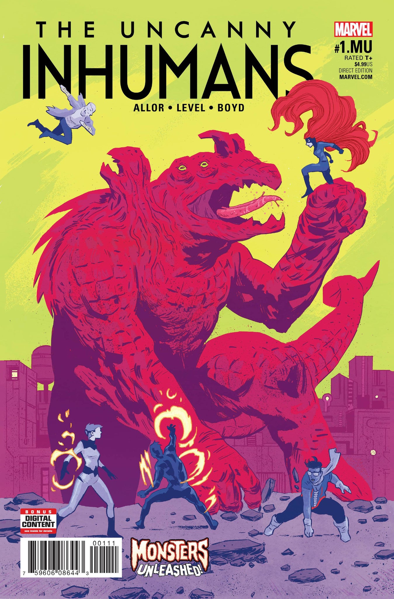 UNCANNY INHUMANS #1.MU COVER