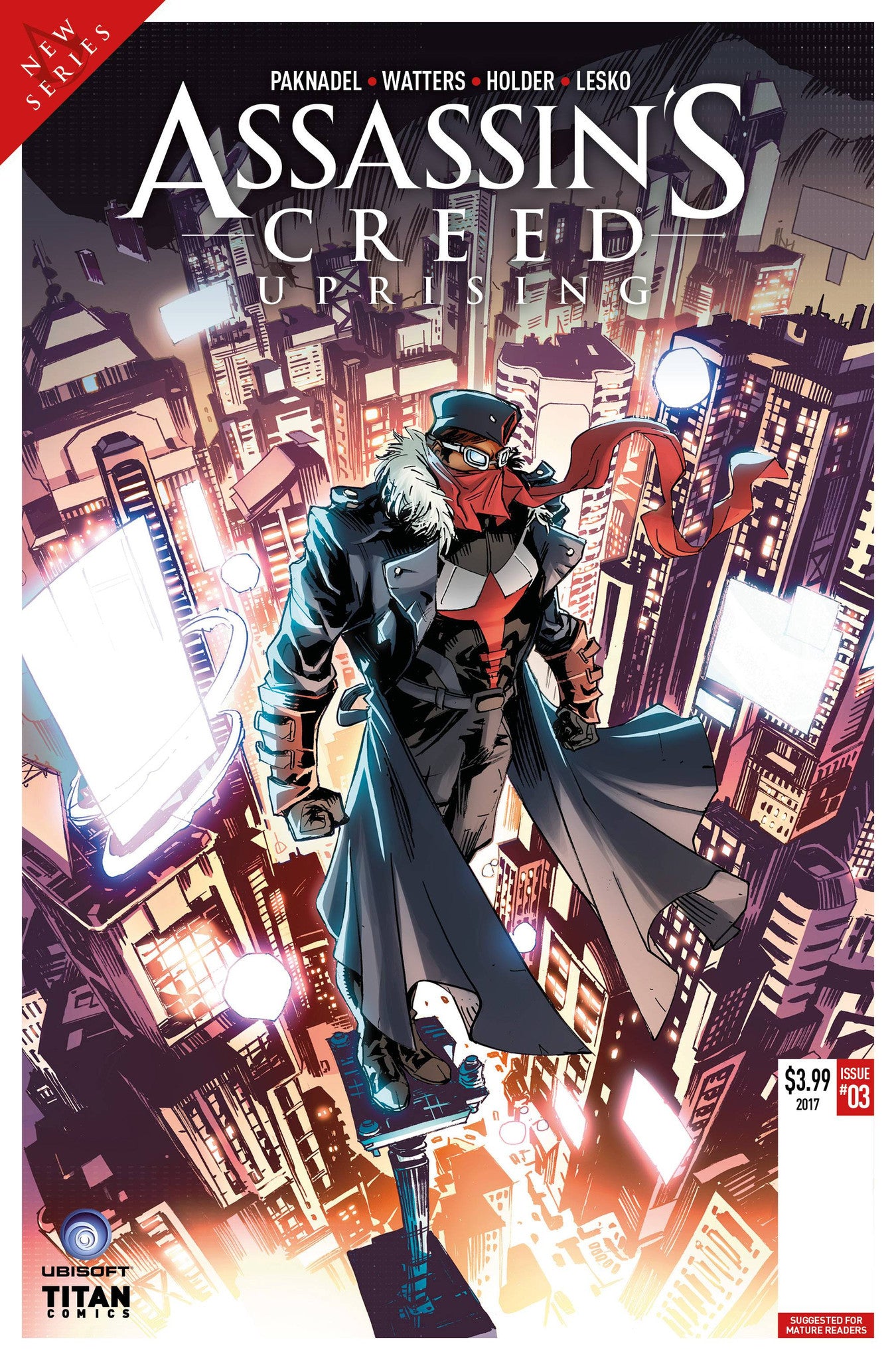 ASSASSINS CREED UPRISING #3 CVR B HOLDER COVER