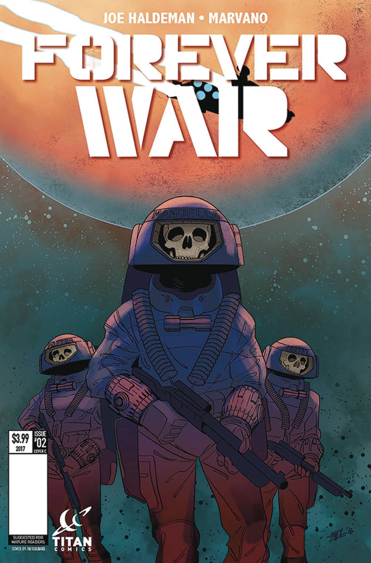 FOREVER WAR #2 (OF 6) CVR C CULBARD COVER