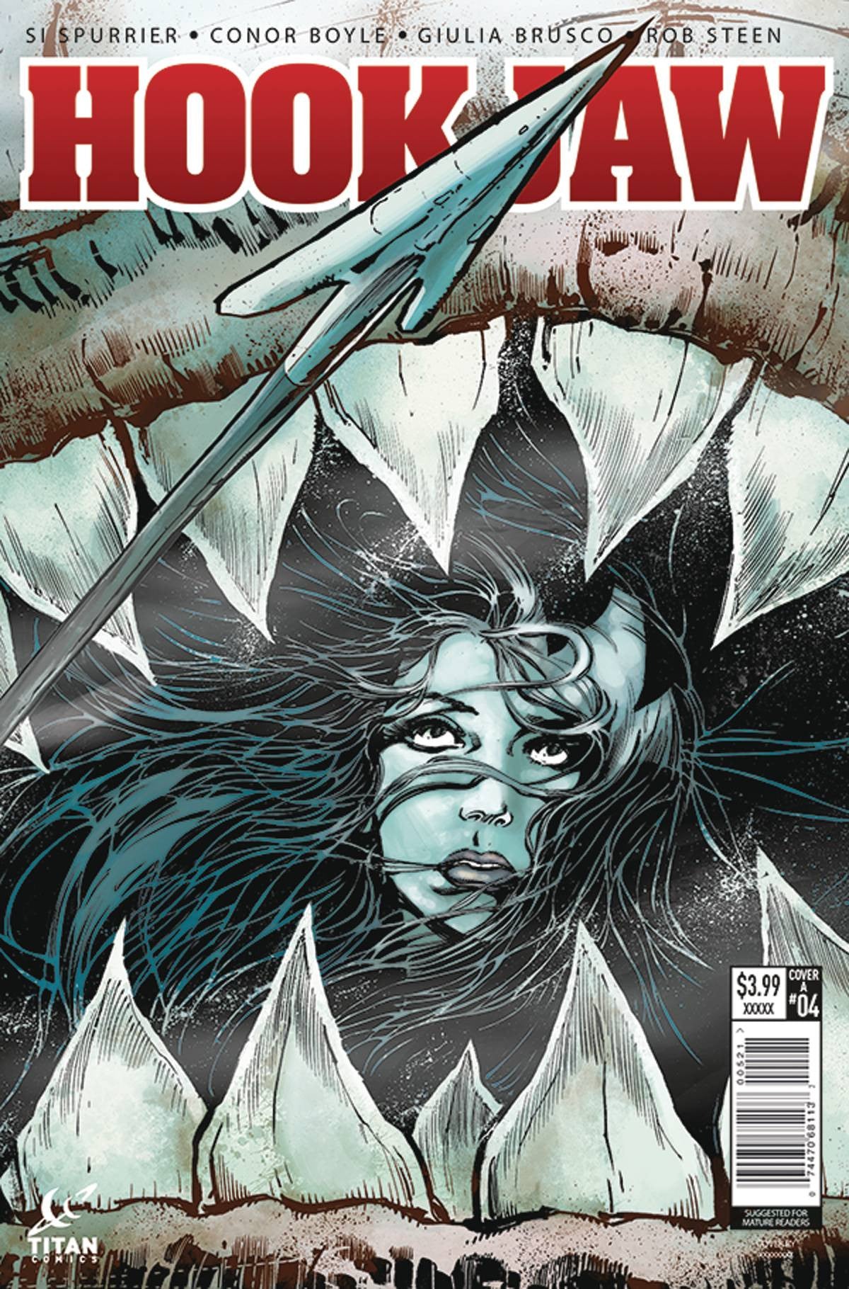 HOOKJAW #4 (OF 5) CVR B MANDRAKE COVER