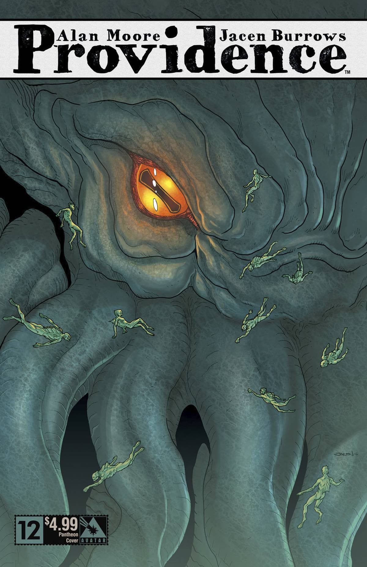 PROVIDENCE #12 (OF 12) PANTHEON CVR COVER