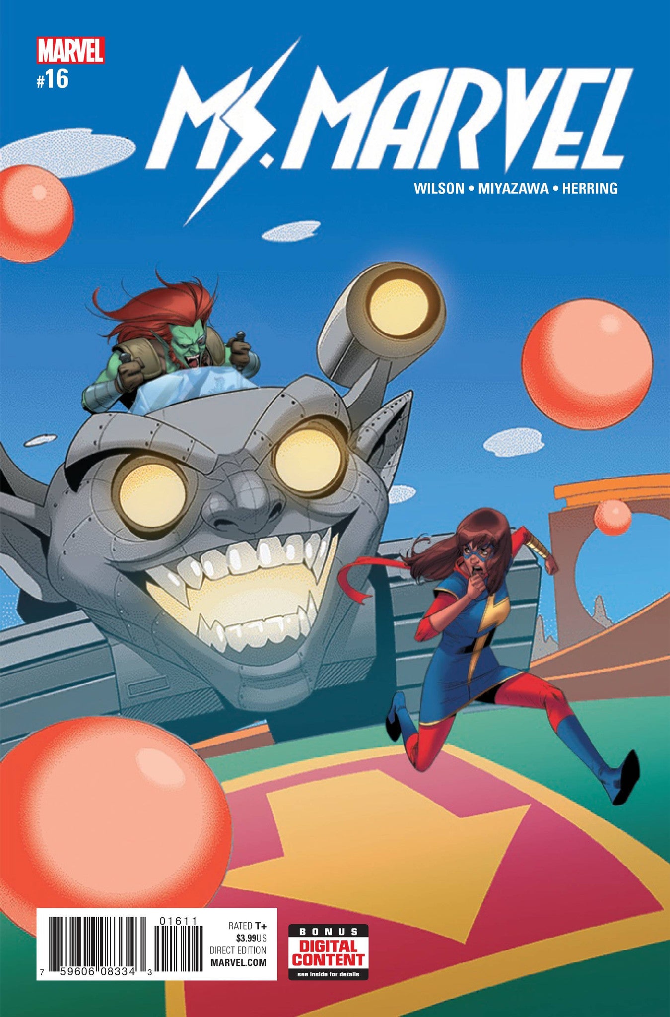 MS MARVEL #16 COVER