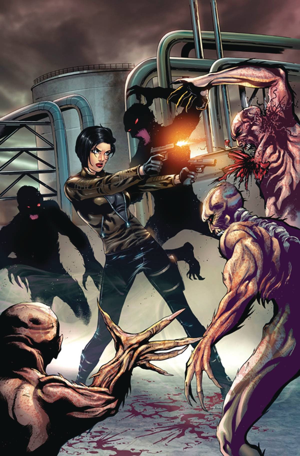 COURIER #1 (OF 5) CVR D OTERO COVER