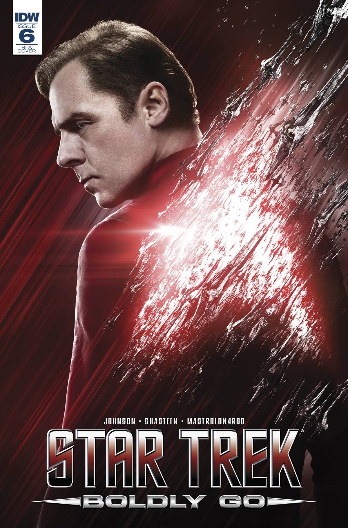 STAR TREK BOLDLY GO #6 10 COPY INCV (NET) COVER