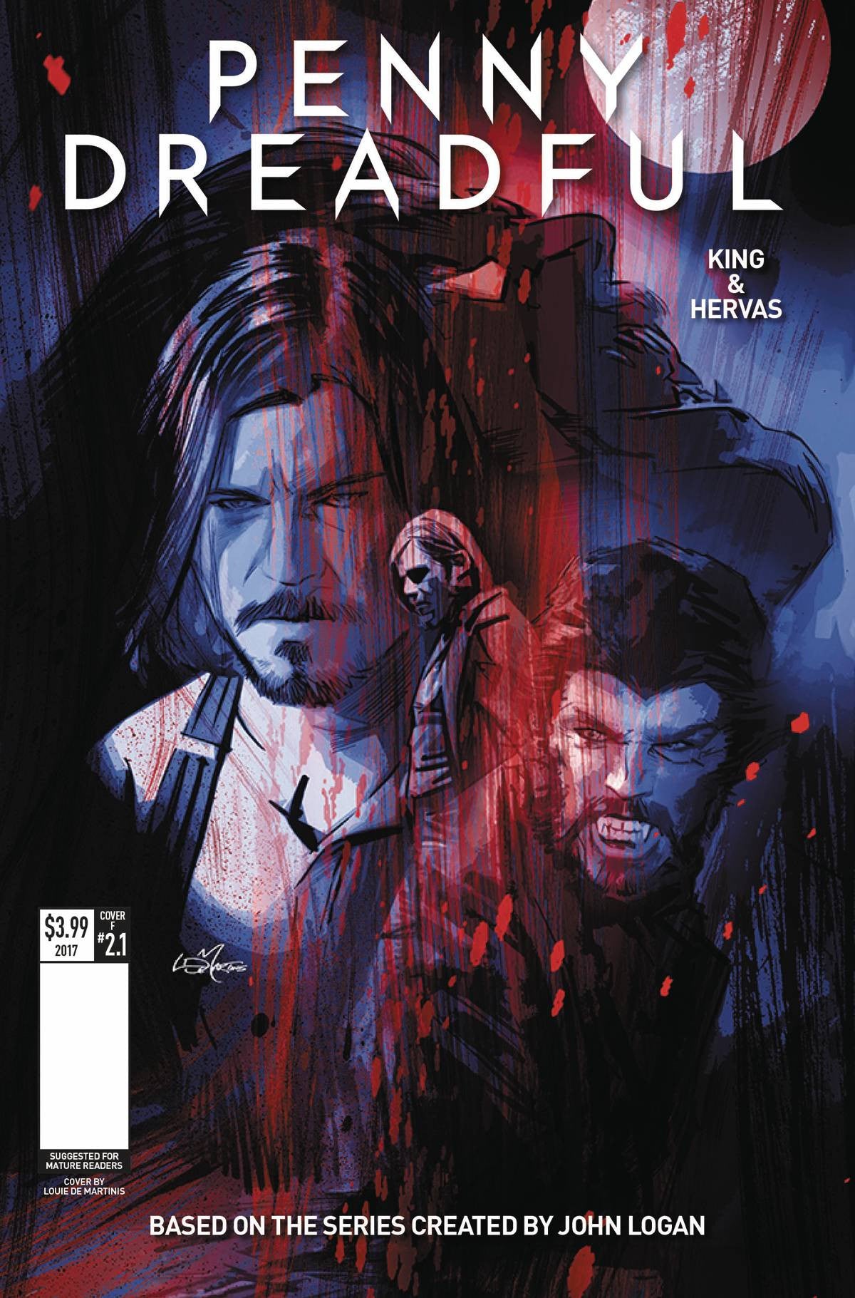 PENNY DREADFUL #1 CVR F DE MARTINIS COVER