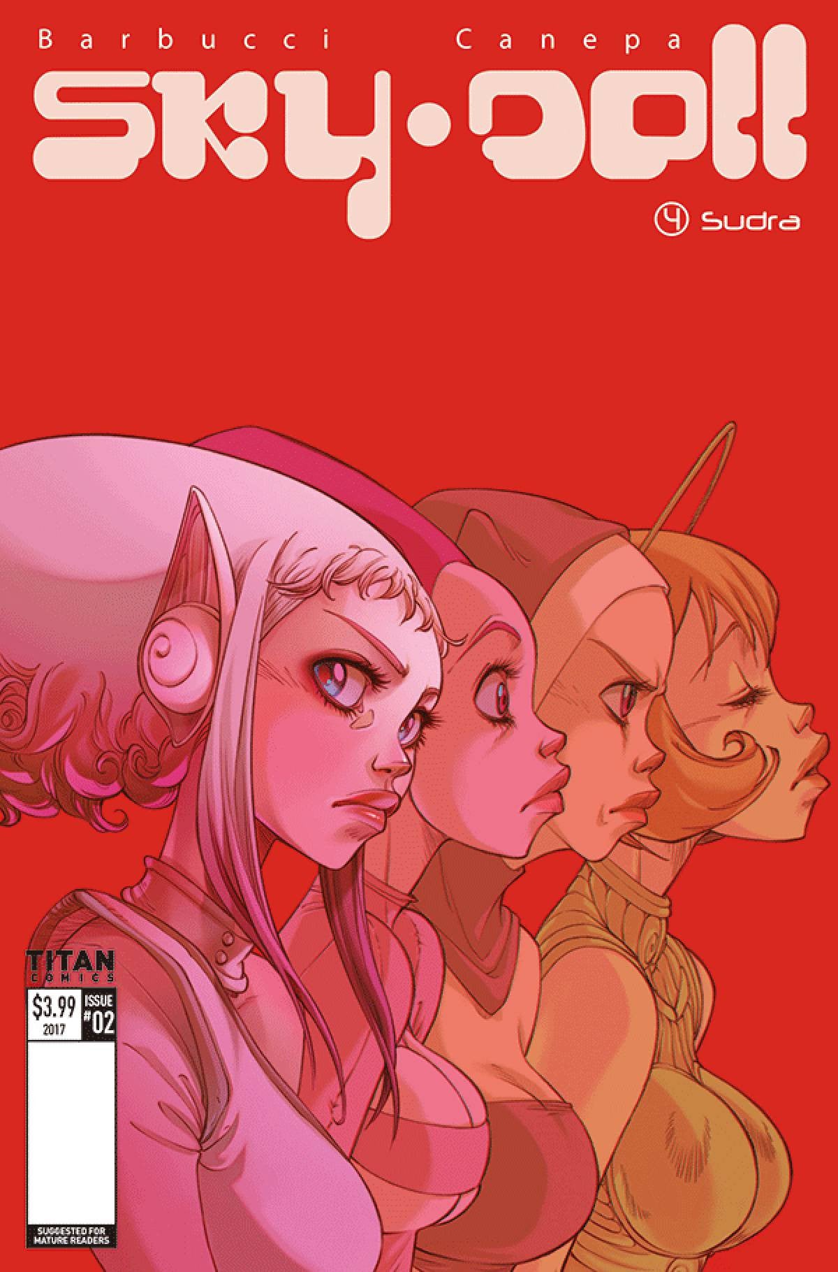 SKYDOLL SUDRA #2 (OF 2) CVR CBARBUCCI COVER