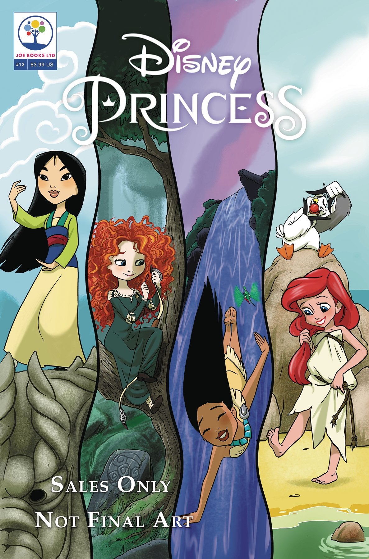 DISNEY PRINCESS #12 COVER
