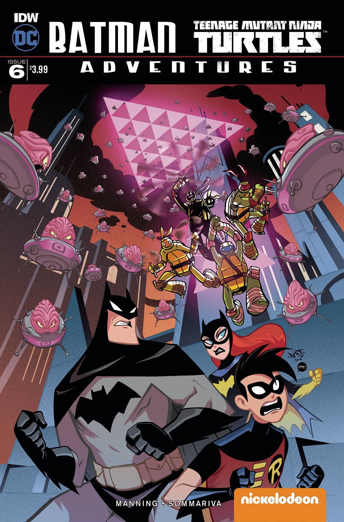 BATMAN TMNT ADVENTURES #6 (OF 6) COVER