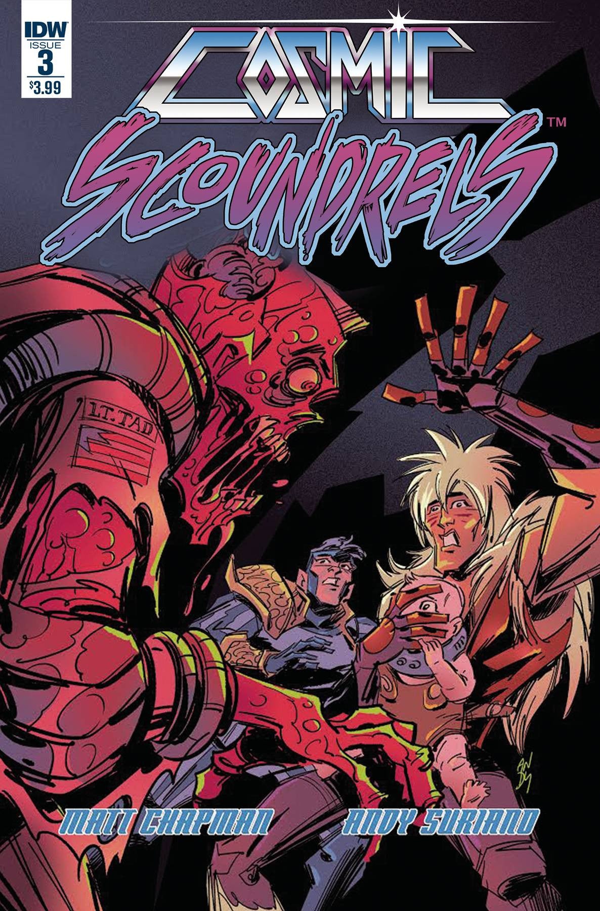 COSMIC SCOUNDRELS #3 (OF 5) COVER