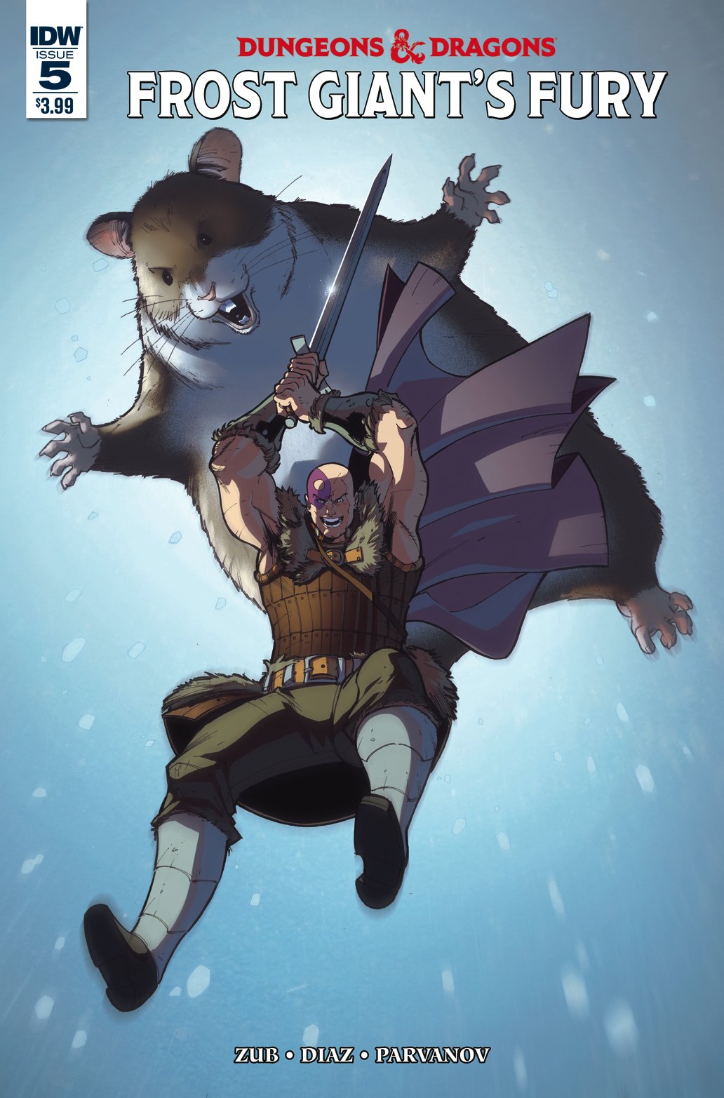 DUNGEONS & DRAGONS FROST GIANTS FURY #5 COVER