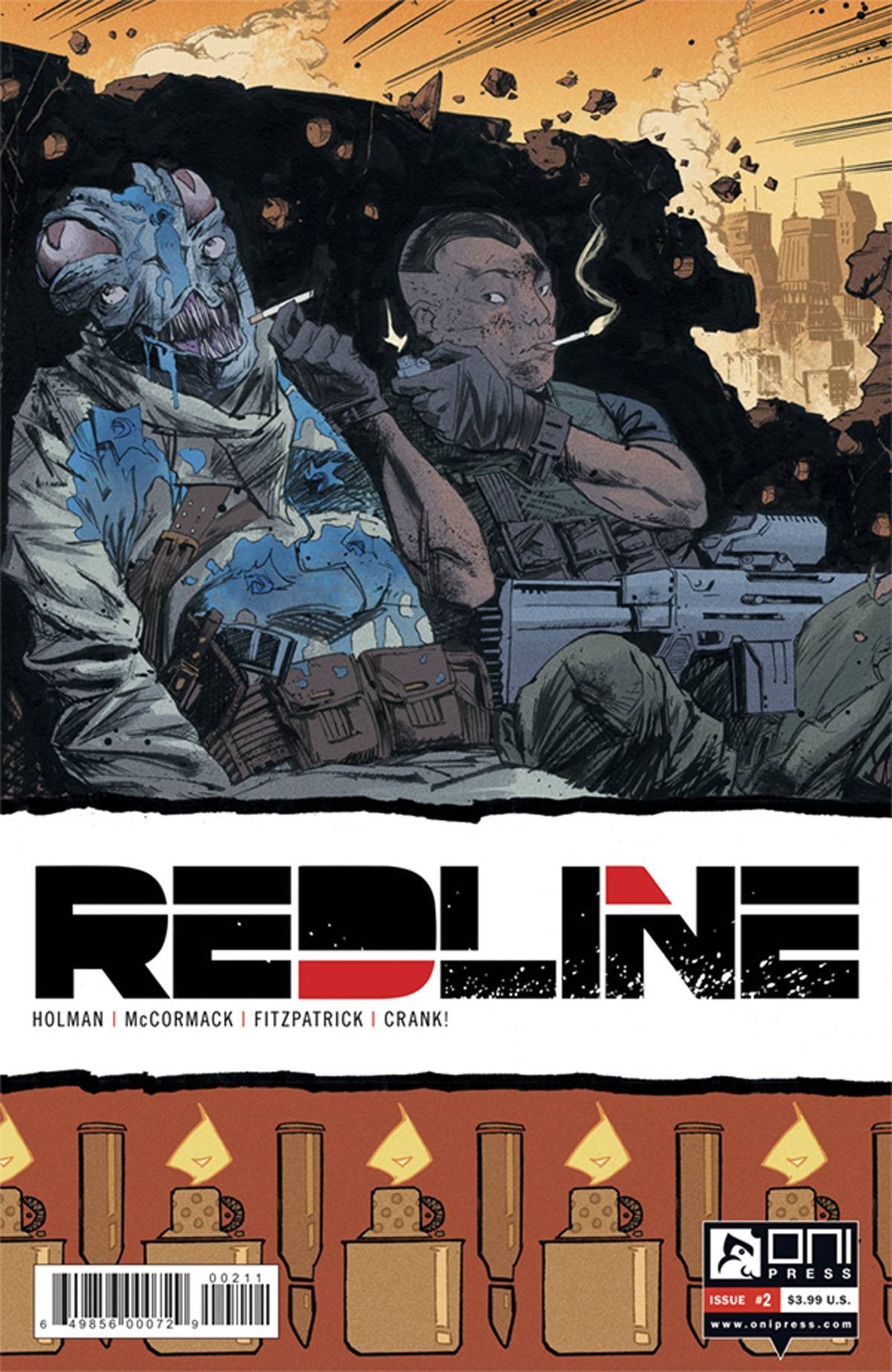 REDLINE #2 (MR) COVER