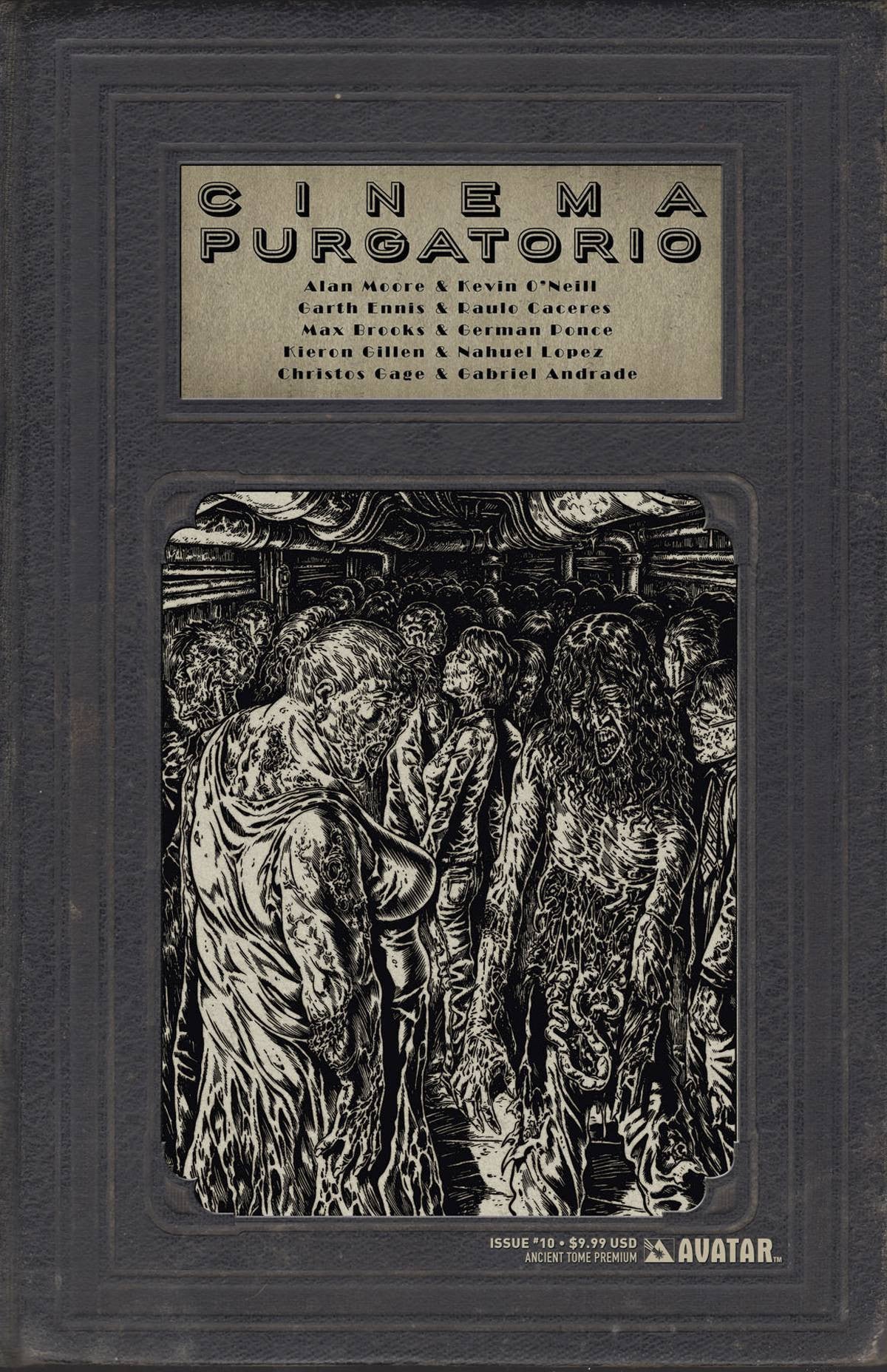 CINEMA PURGATORIO #10 ANCIENT TOME PREMIUM CVR (MR) COVER