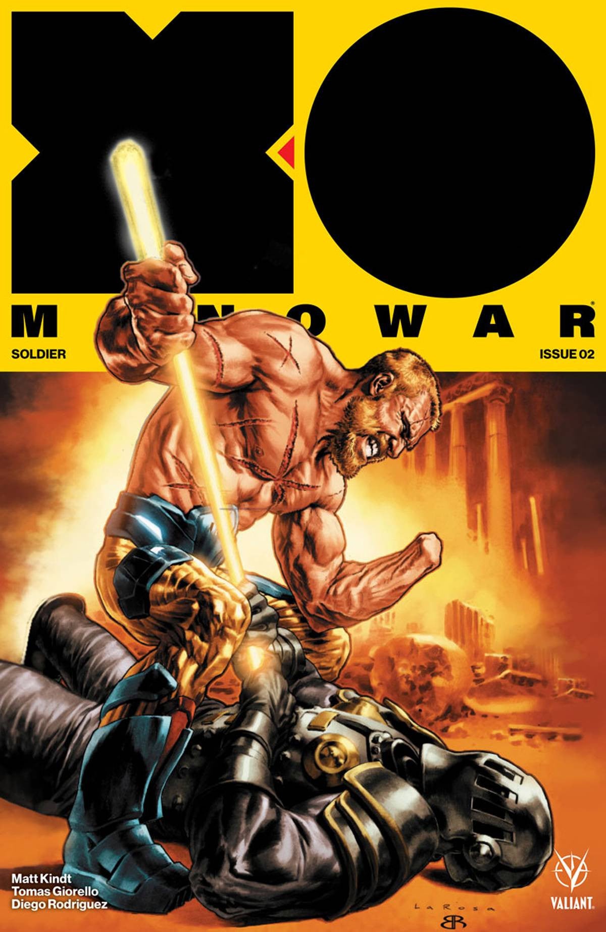 X-O MANOWAR (2017) #2 CVR A LAROSA COVER