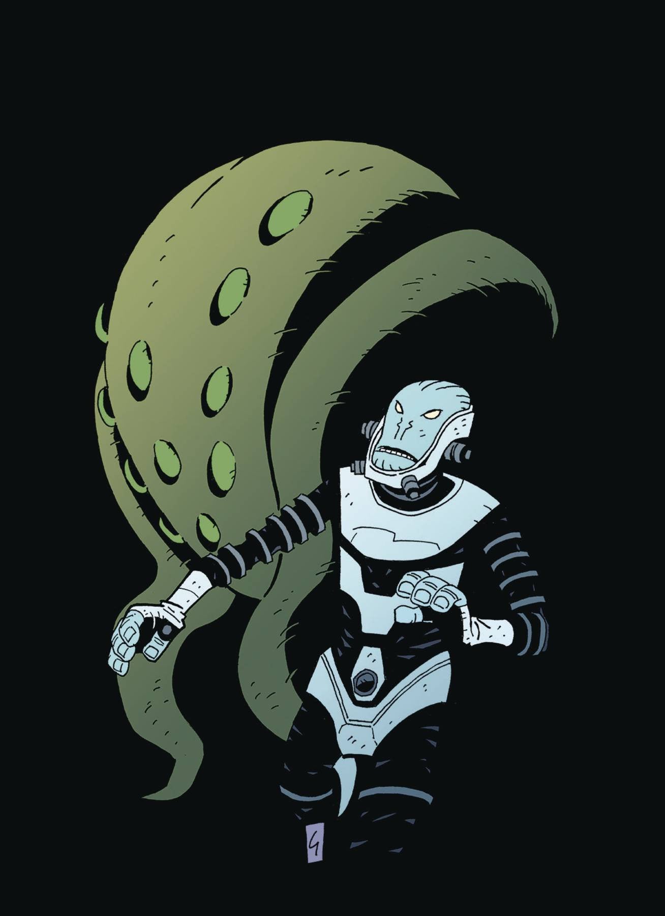 VISITOR HOW AND WHY HE STAYED #3 (OF 5) COVER