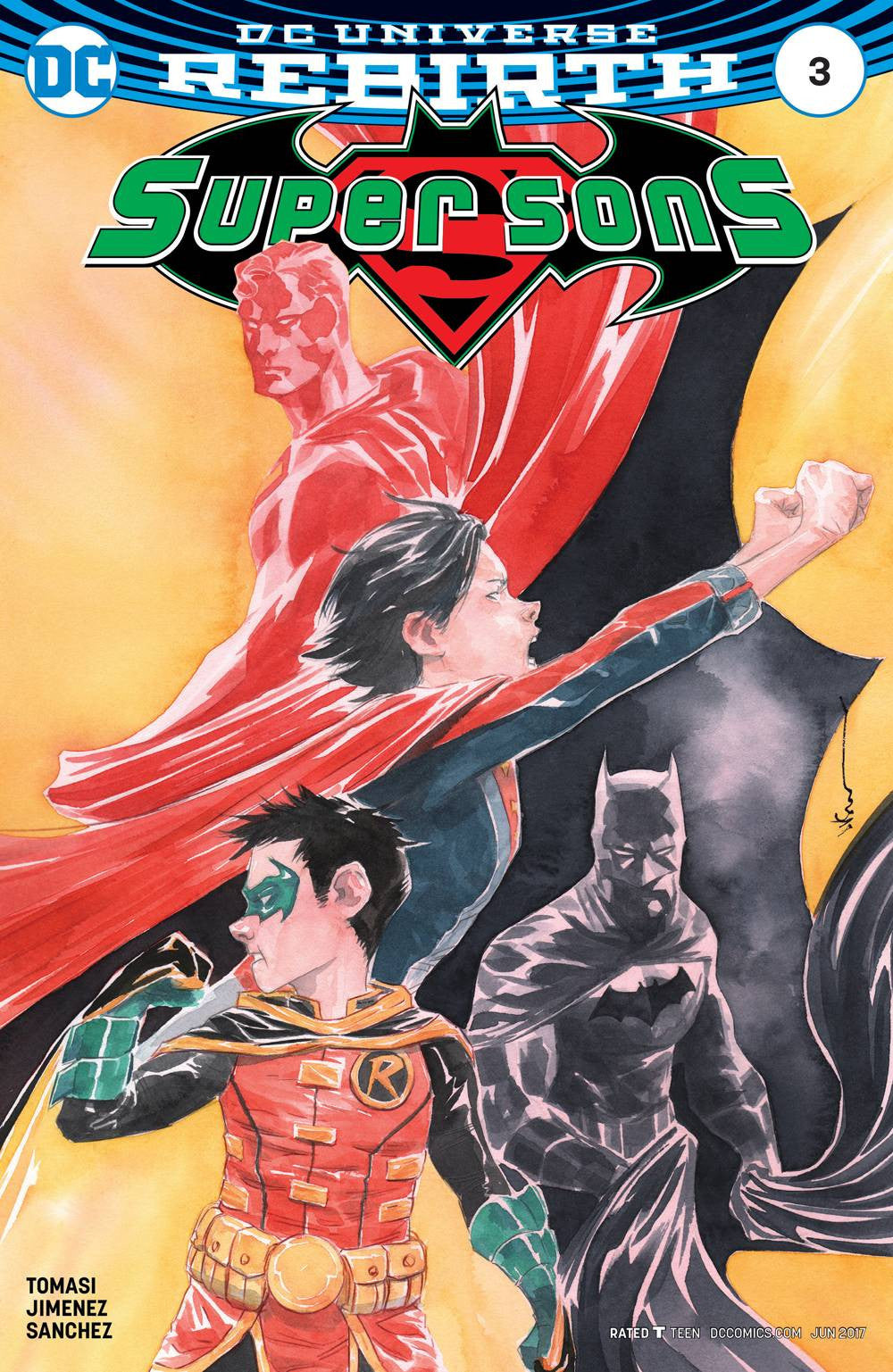 SUPER SONS #3 VAR ED COVER