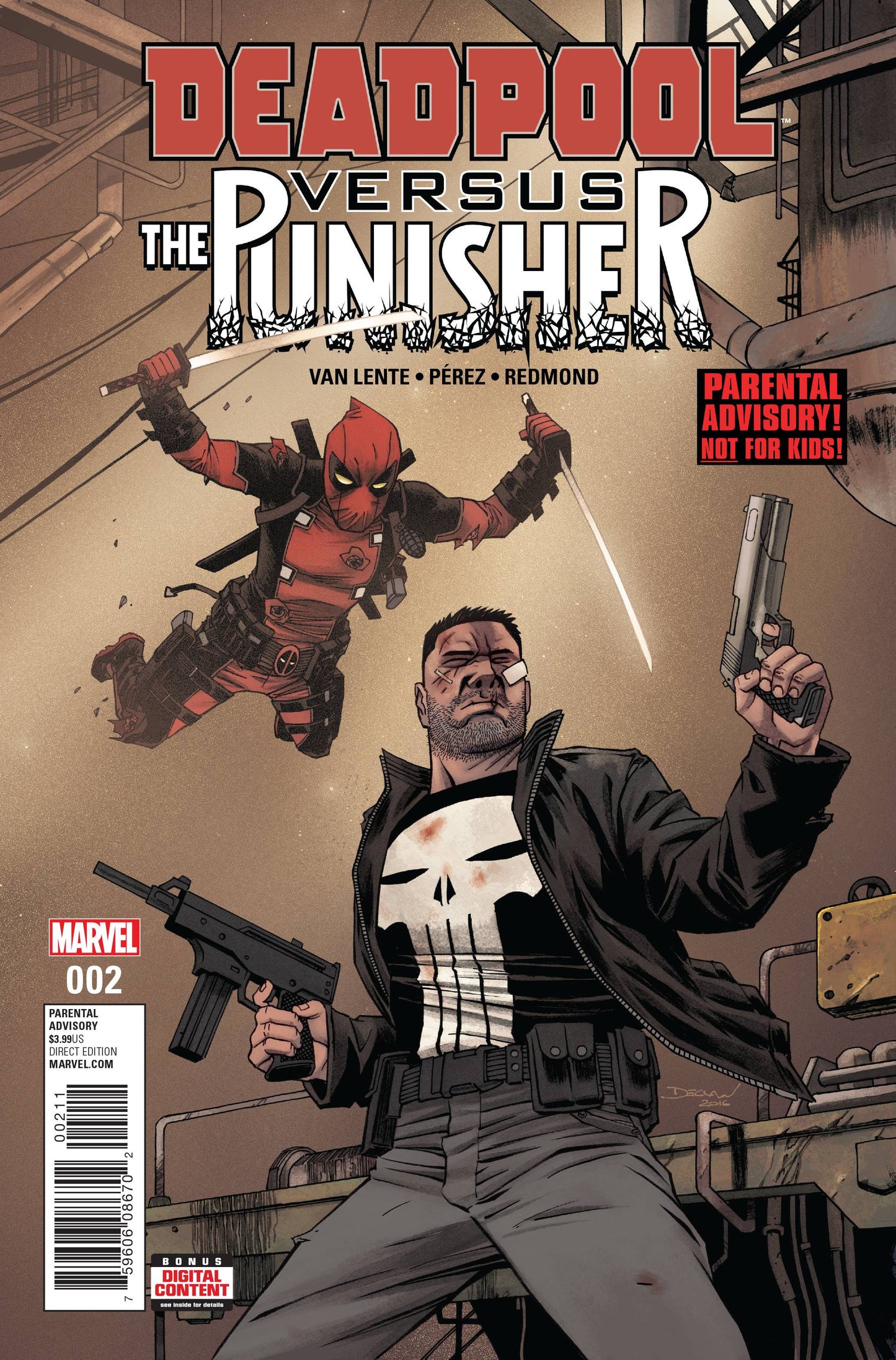 DEADPOOL VS PUNISHER #2 (OF 5) COVER