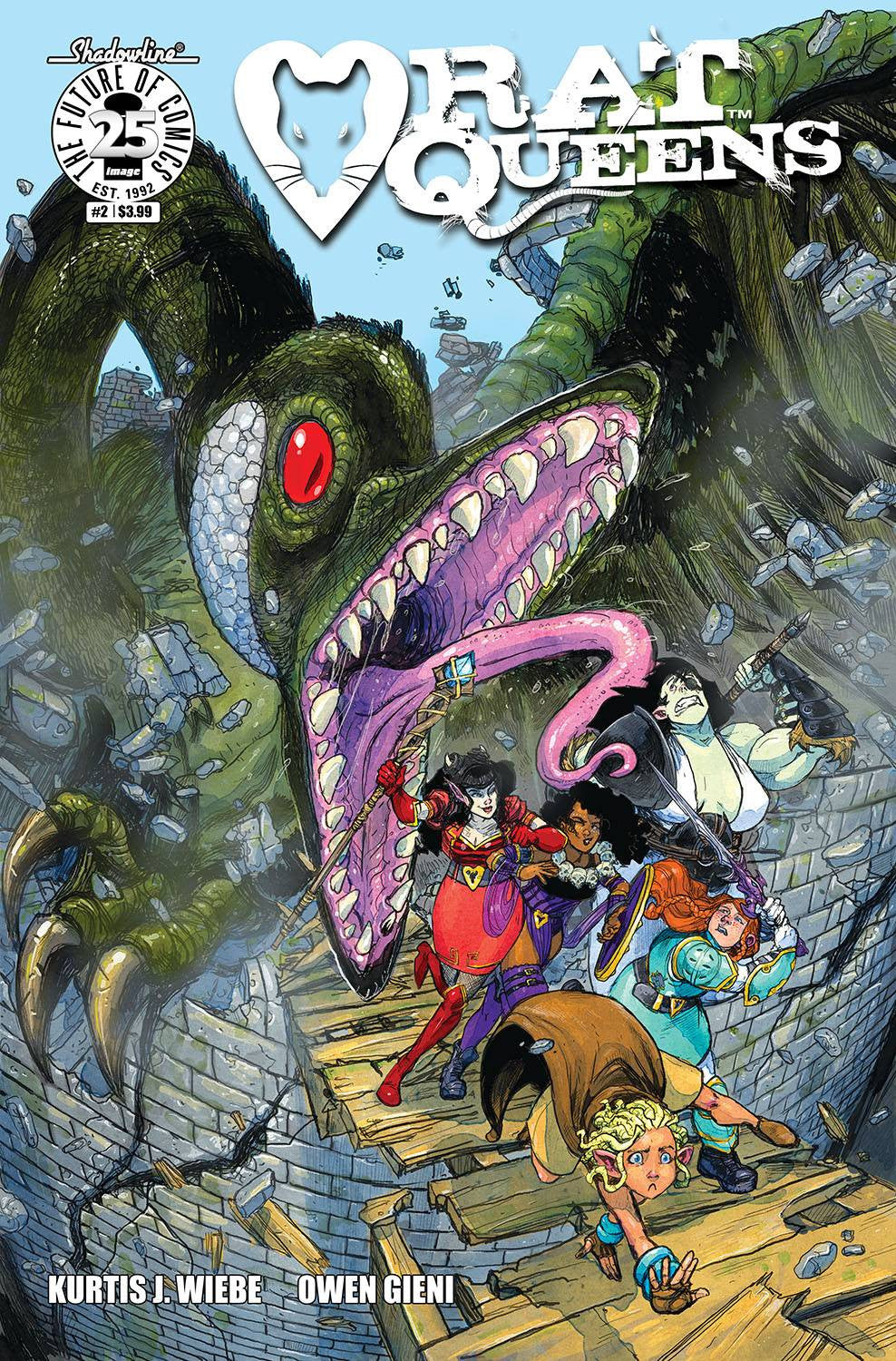RAT QUEENS #2 (MR) COVER
