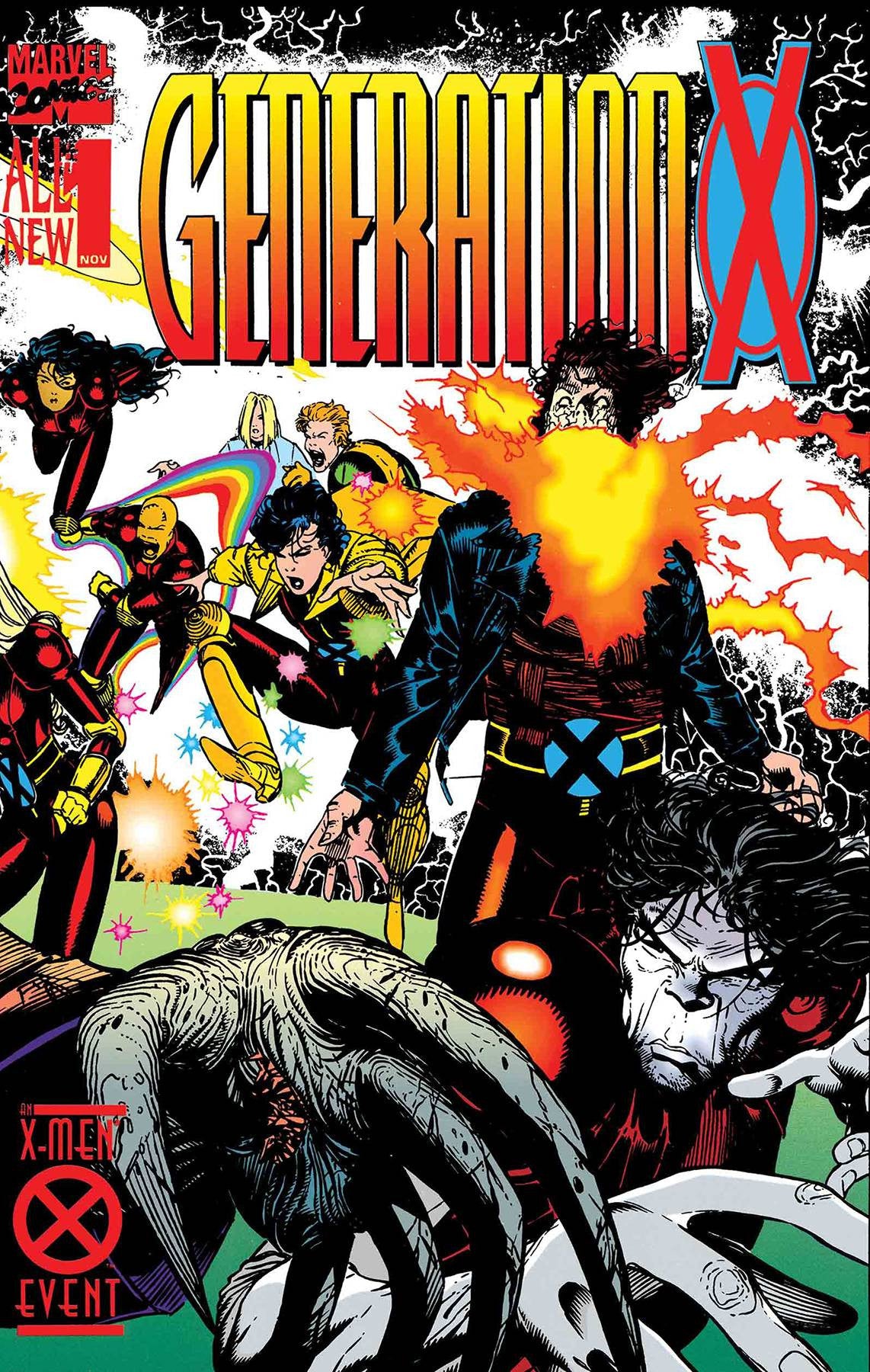 TRUE BELIEVERS GENERATION X #1 COVER