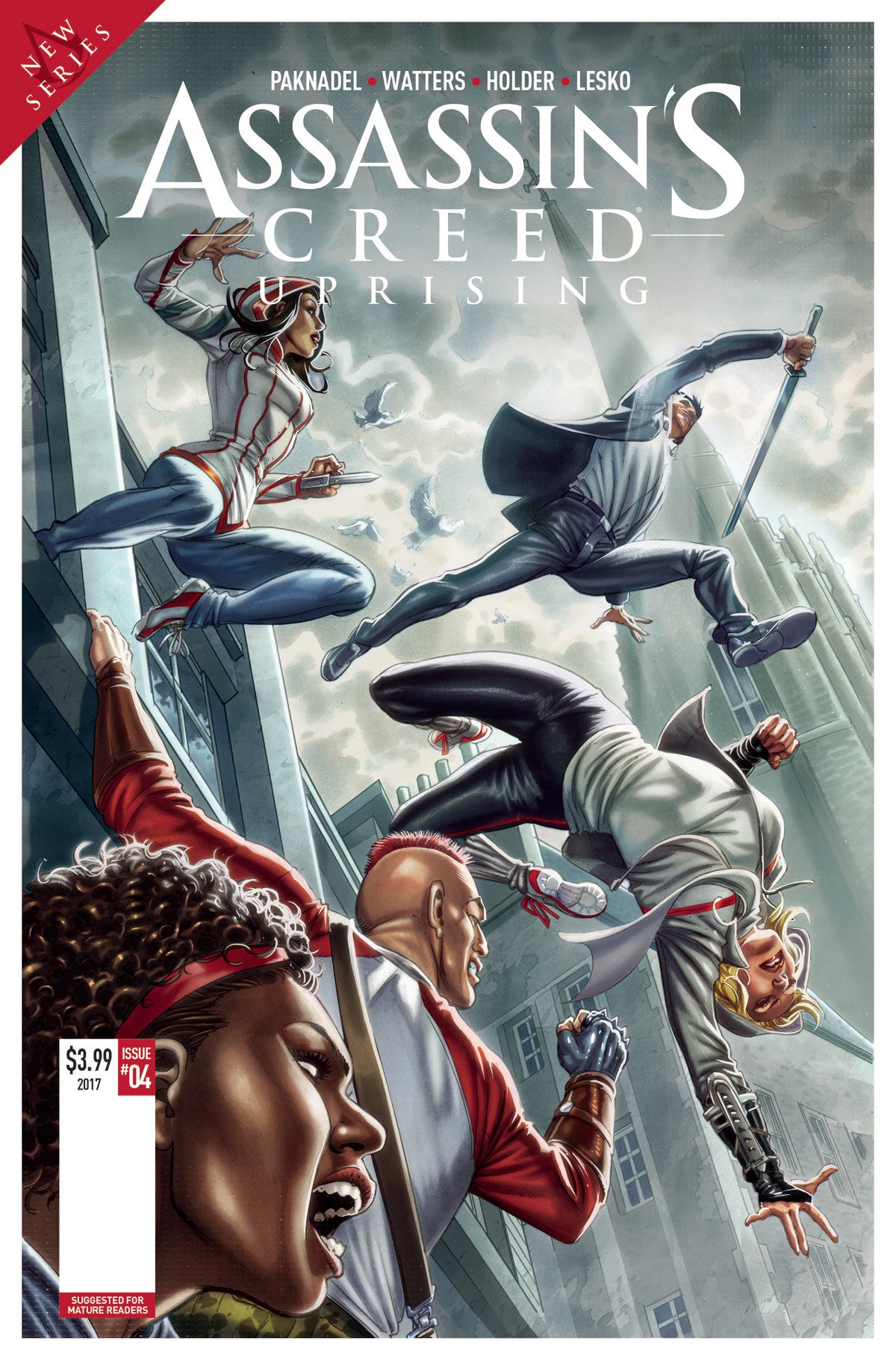 ASSASSINS CREED UPRISING #5 CVR A SANTUCCI COVER