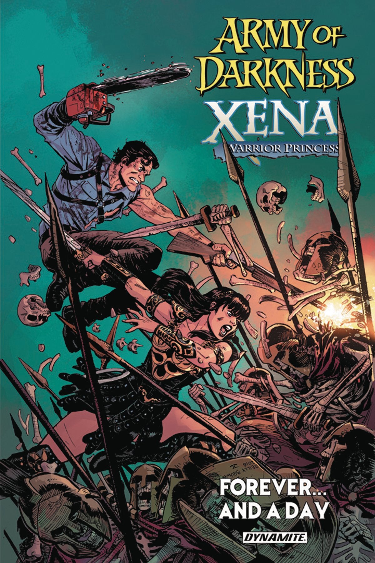 ARMY OF DARKNESS XENA FOREVERAND A DAY TP COVER