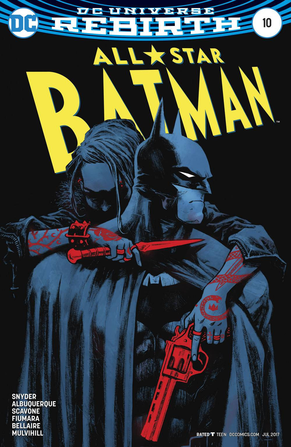 ALL STAR BATMAN #10 FIUMARA VAR ED COVER