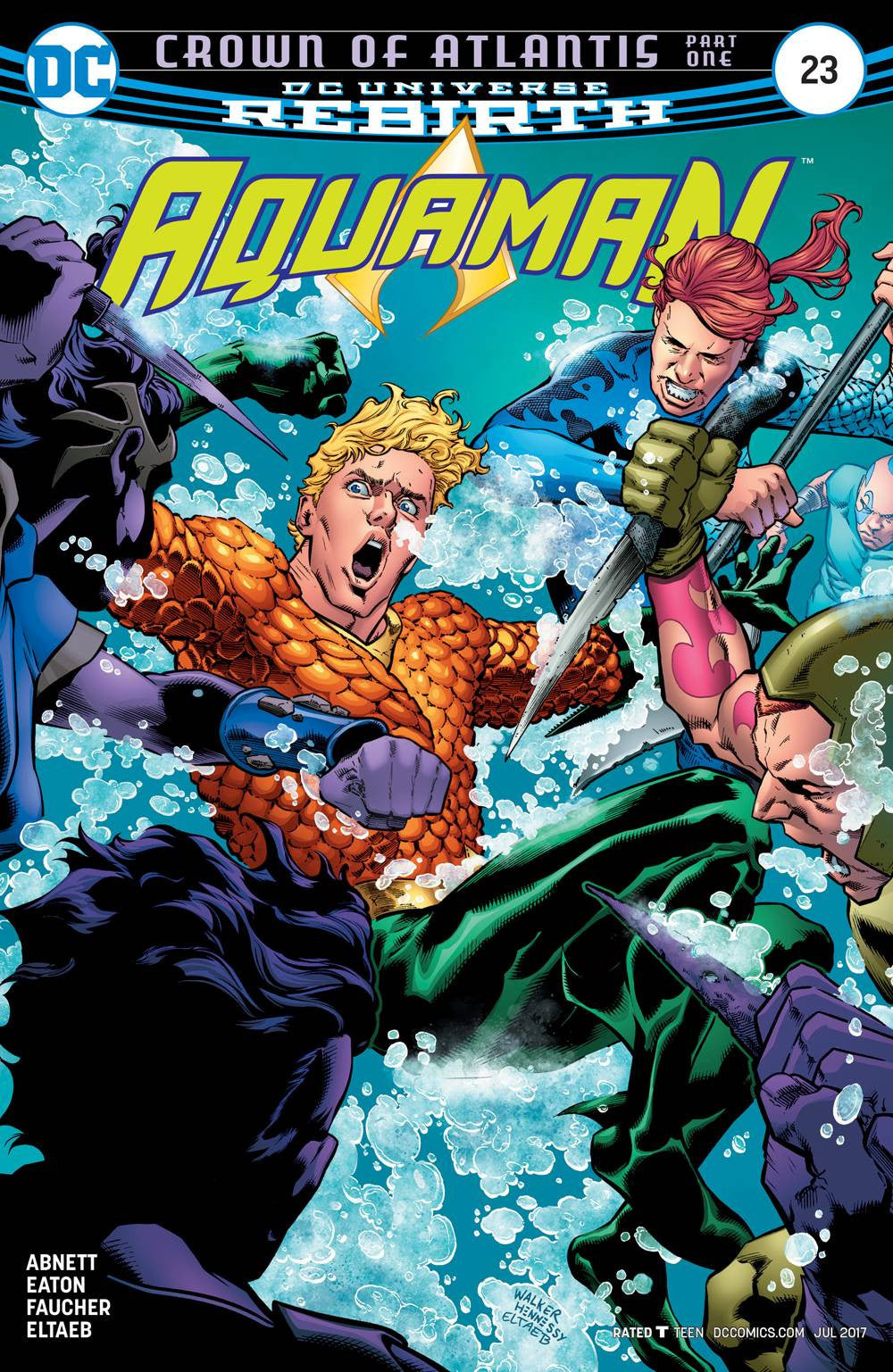 AQUAMAN #23 COVER