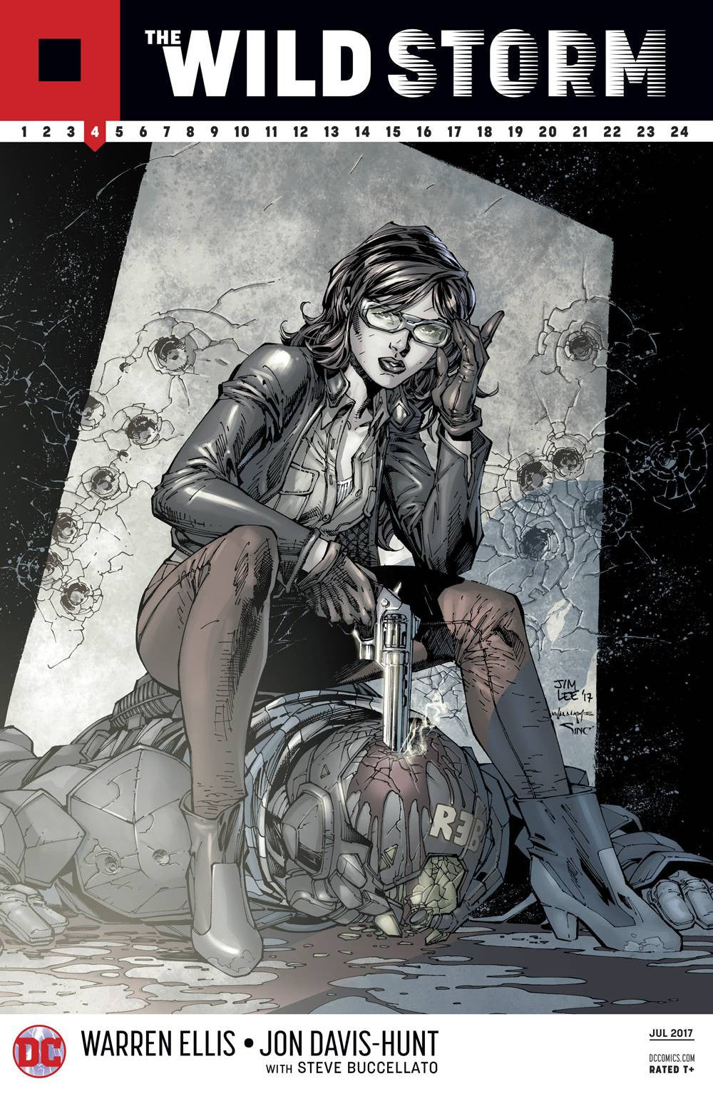 WILD STORM #4 LEE VAR ED COVER