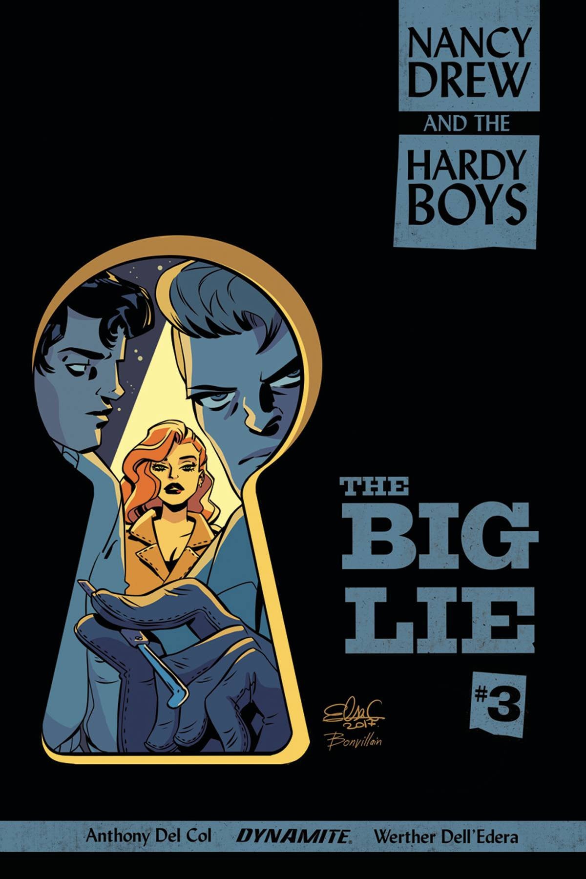 NANCY DREW HARDY BOYS #3 CVR B CHARRETIER COVER