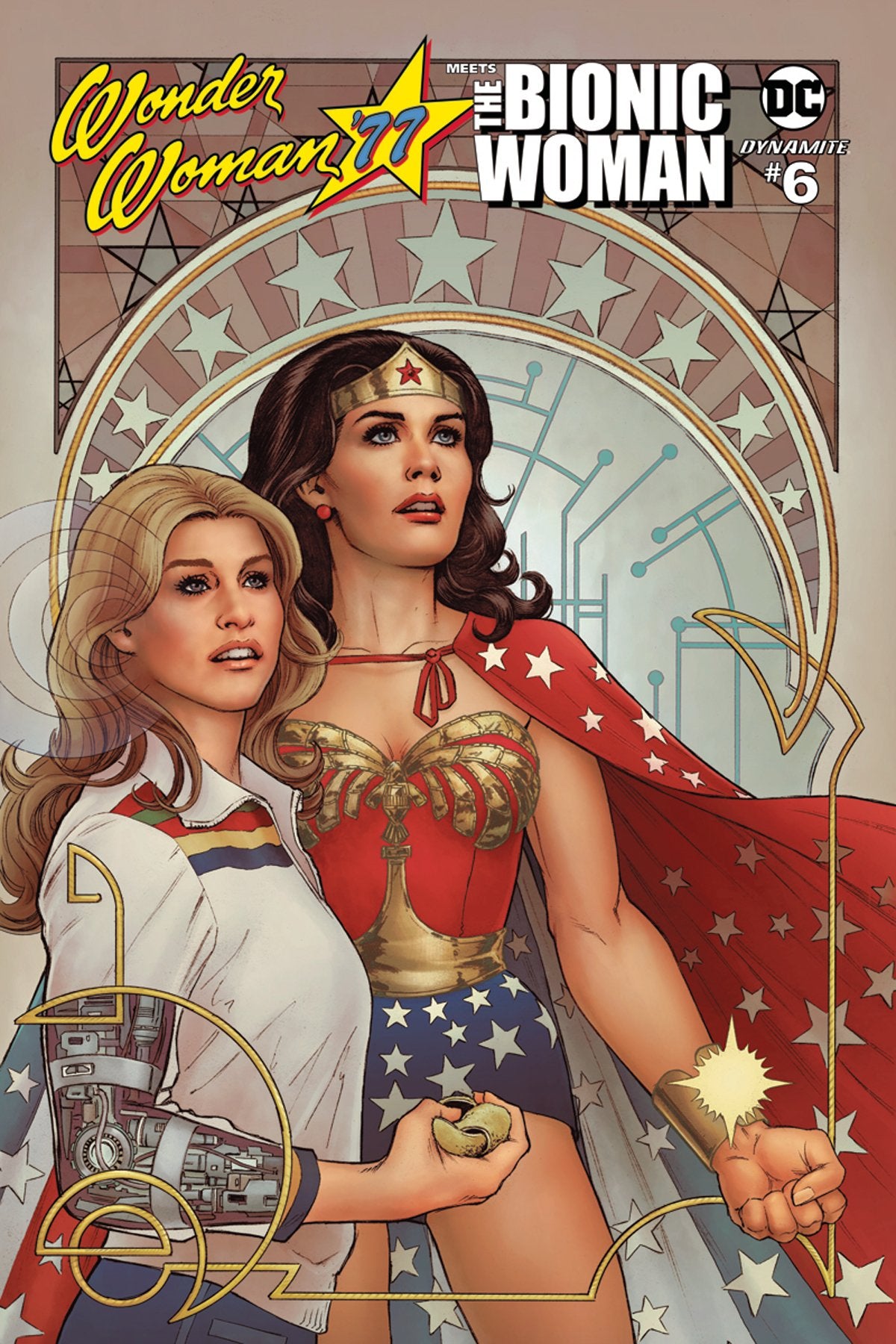 WONDER WOMAN 77 BIONIC WOMAN #6 (OF 6) CVR B SCOTT COVER