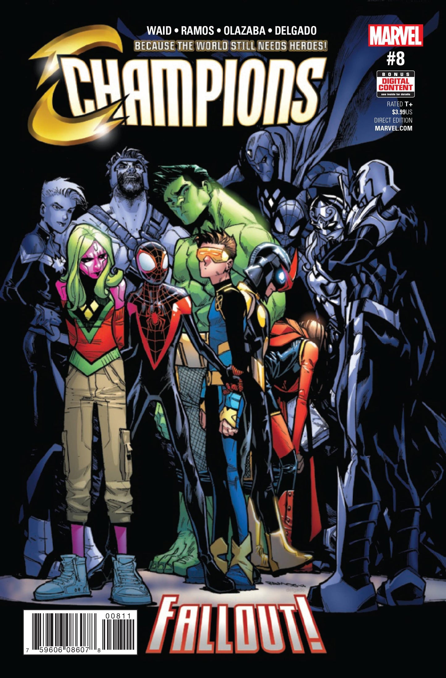 CHAMPIONS #8 COVER