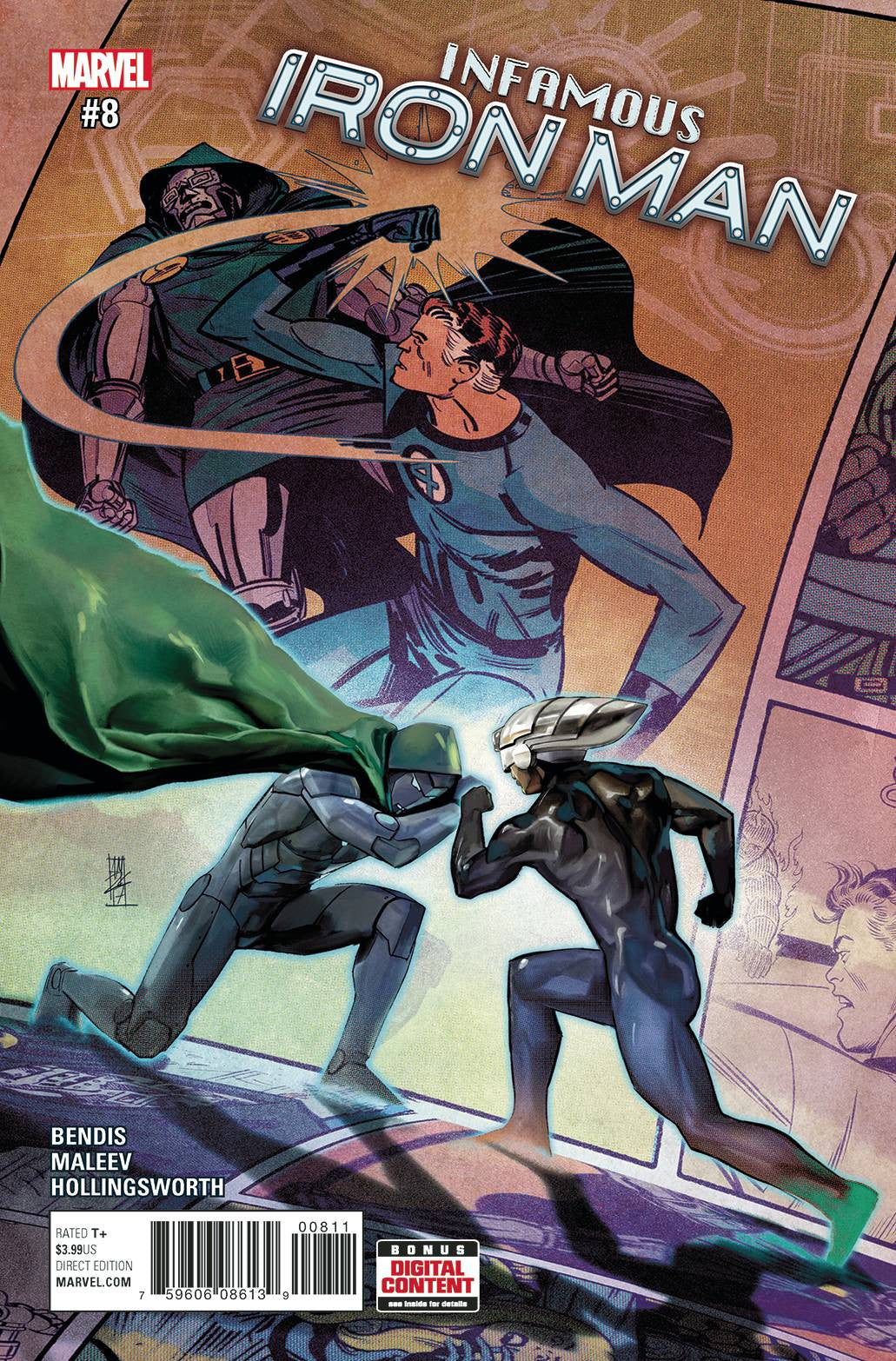 INFAMOUS IRON MAN #8 COVER