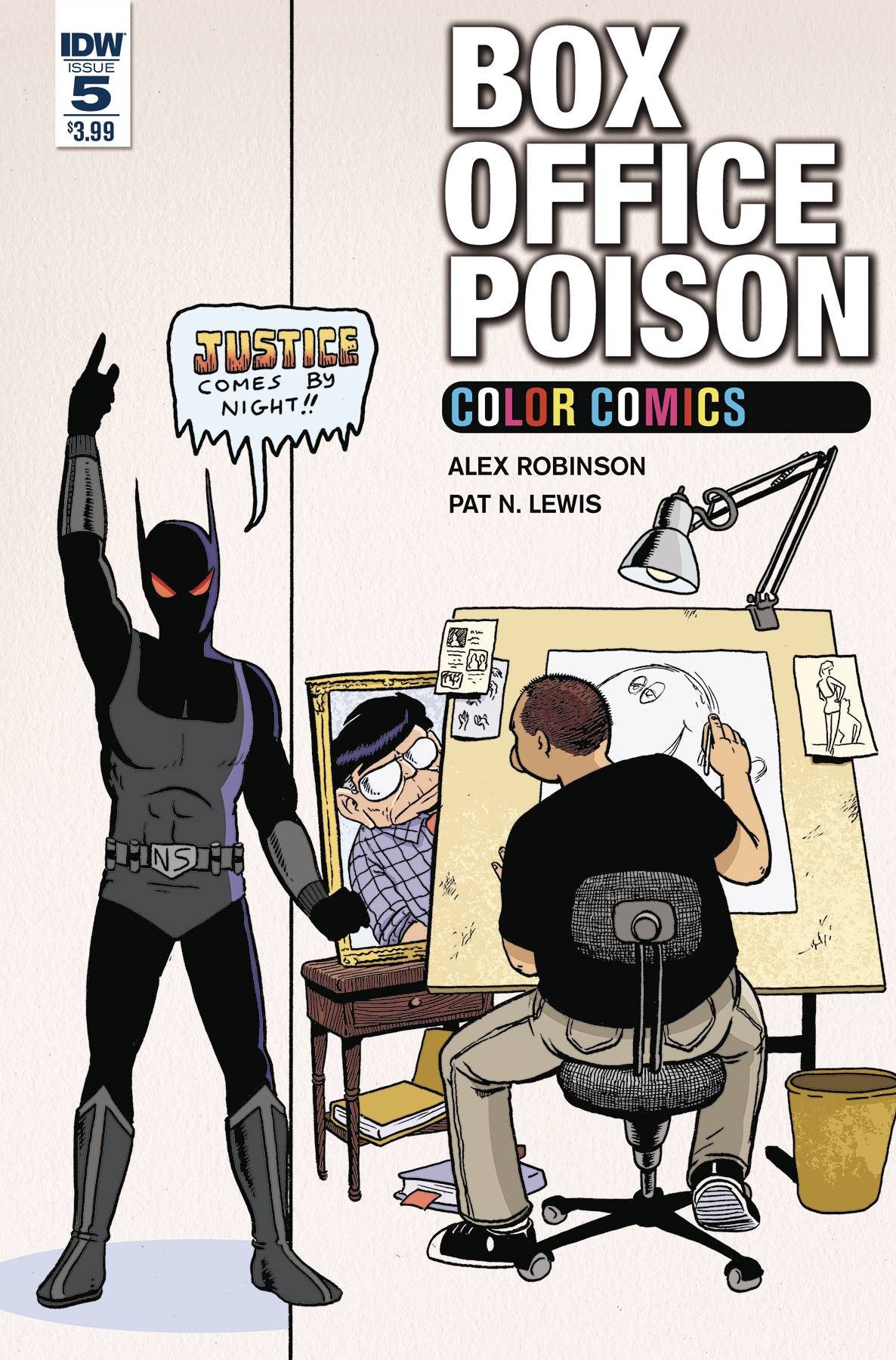 BOX OFFICE POISON COLOR COMICS #5 COVER