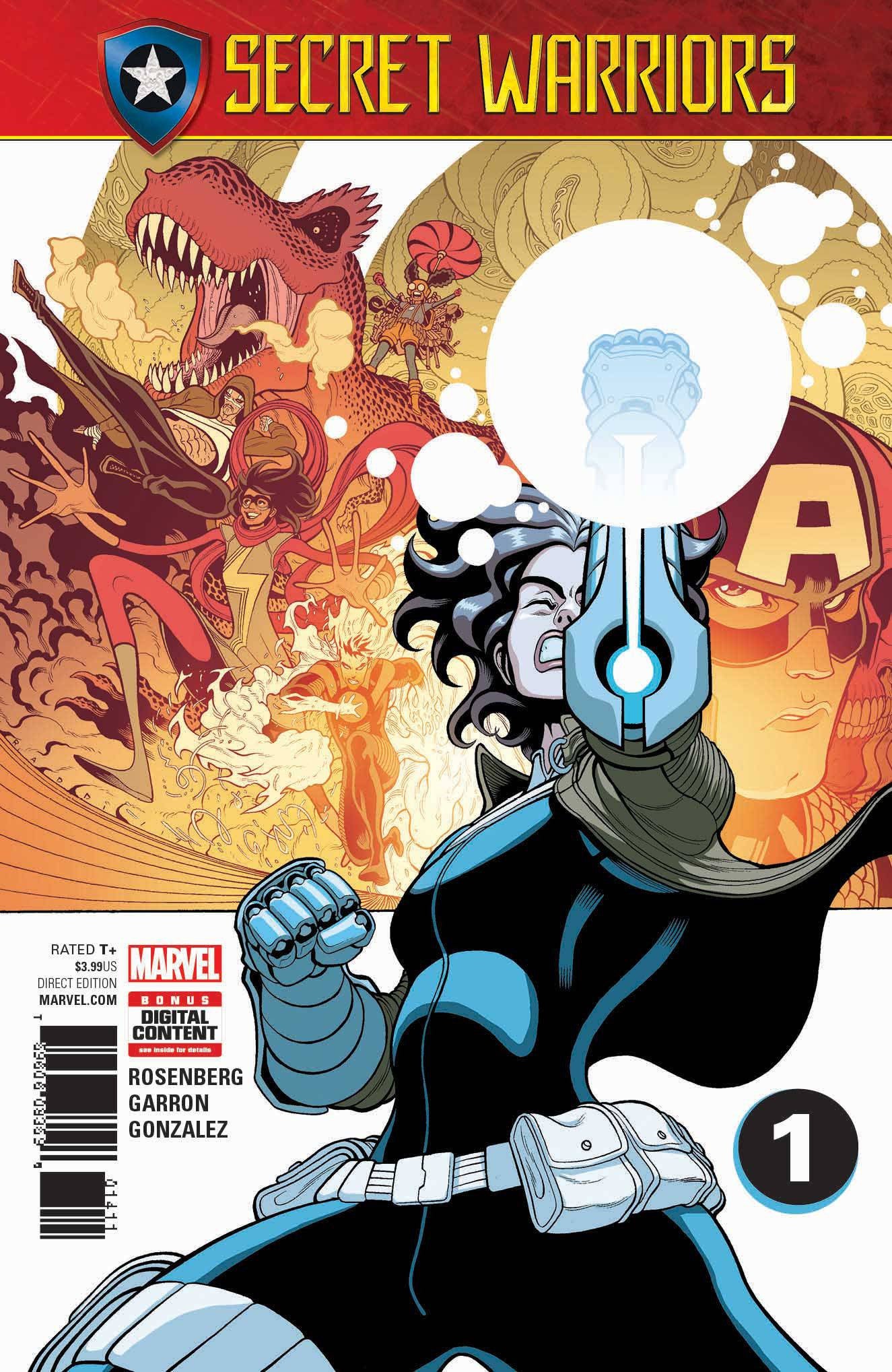 SECRET WARRIORS #1 SE COVER