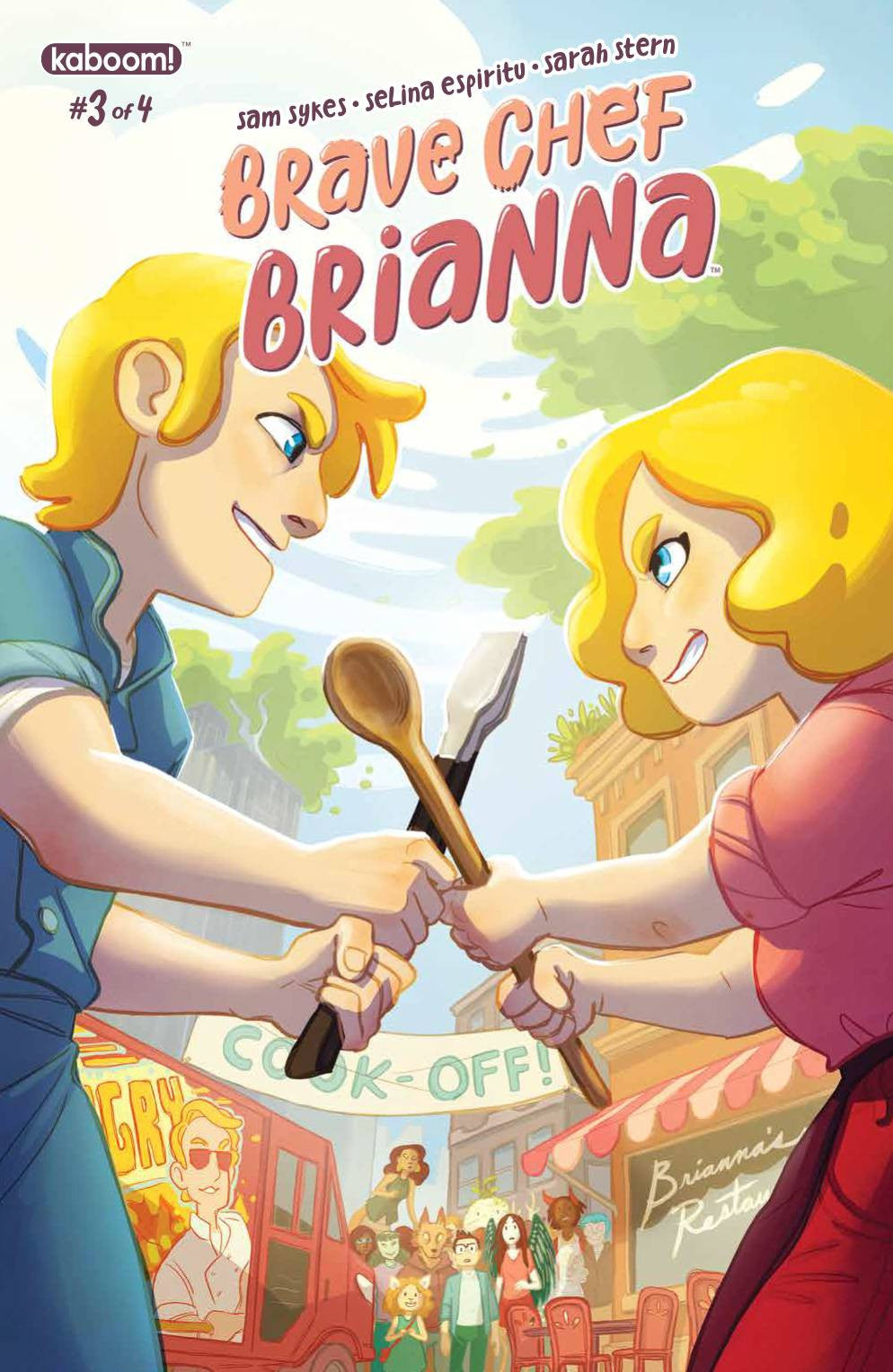 BRAVE CHEF BRIANNA #3 COVER