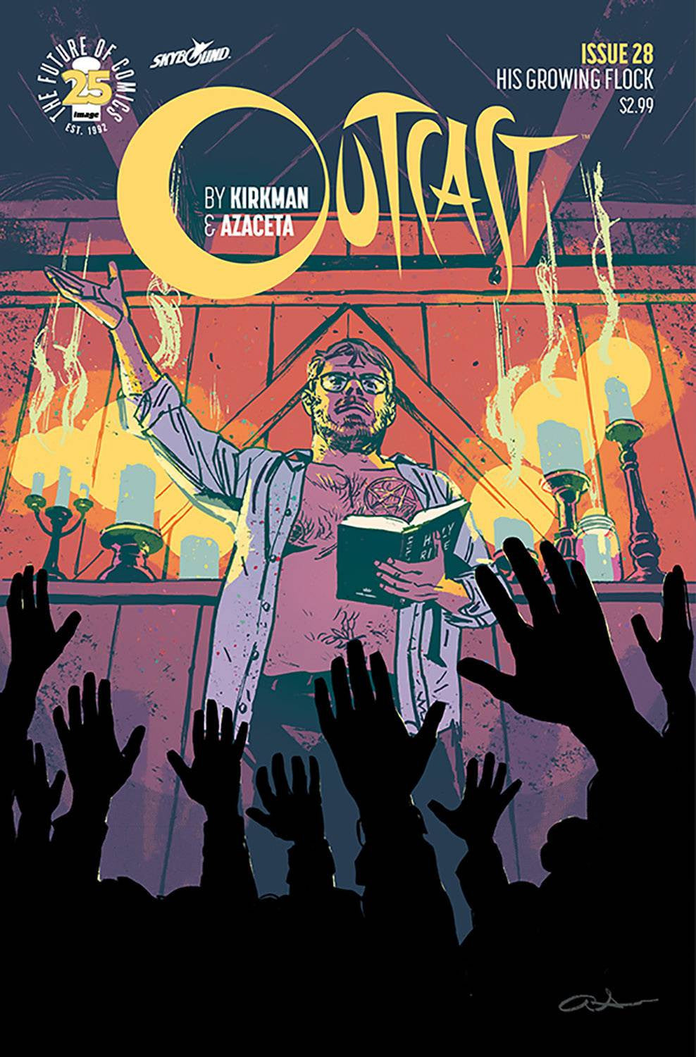 OUTCAST BY KIRKMAN & AZACETA #28 COVER