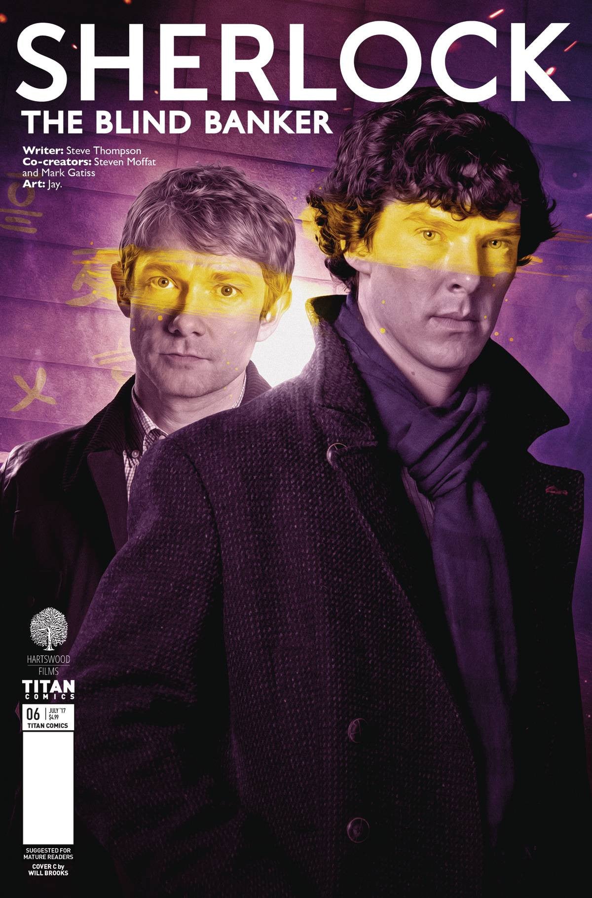 SHERLOCK BLIND BANKER #6 (OF 6) CVR B BROOKS COVER