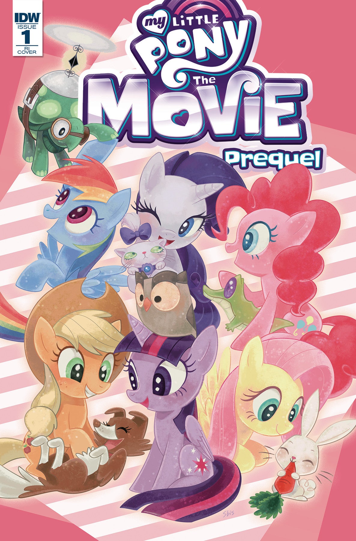 MY LITTLE PONY MOVIE PREQUEL #1 10 COPY INCV COVER