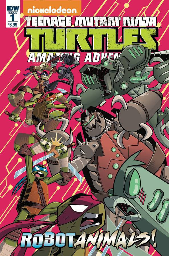 TMNT AMAZING ADVENTURES ROBOT ANIMALS #1 (OF 3) SUBSCRIPTION COVER